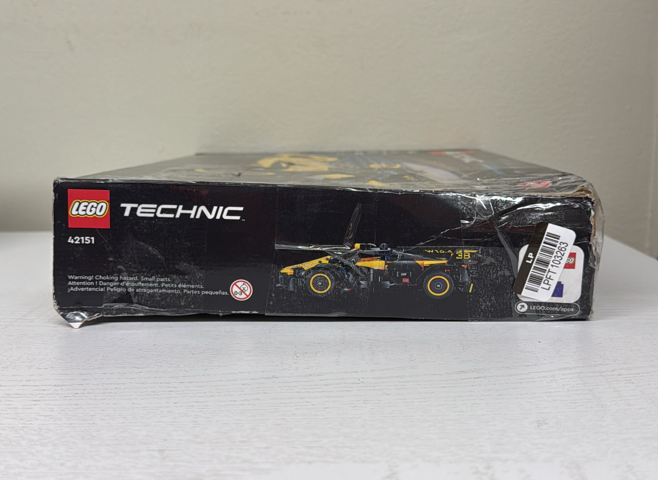 LEGO Technic Bugatti Bolide Model Car Toy Building Set (42151) (Open Box)