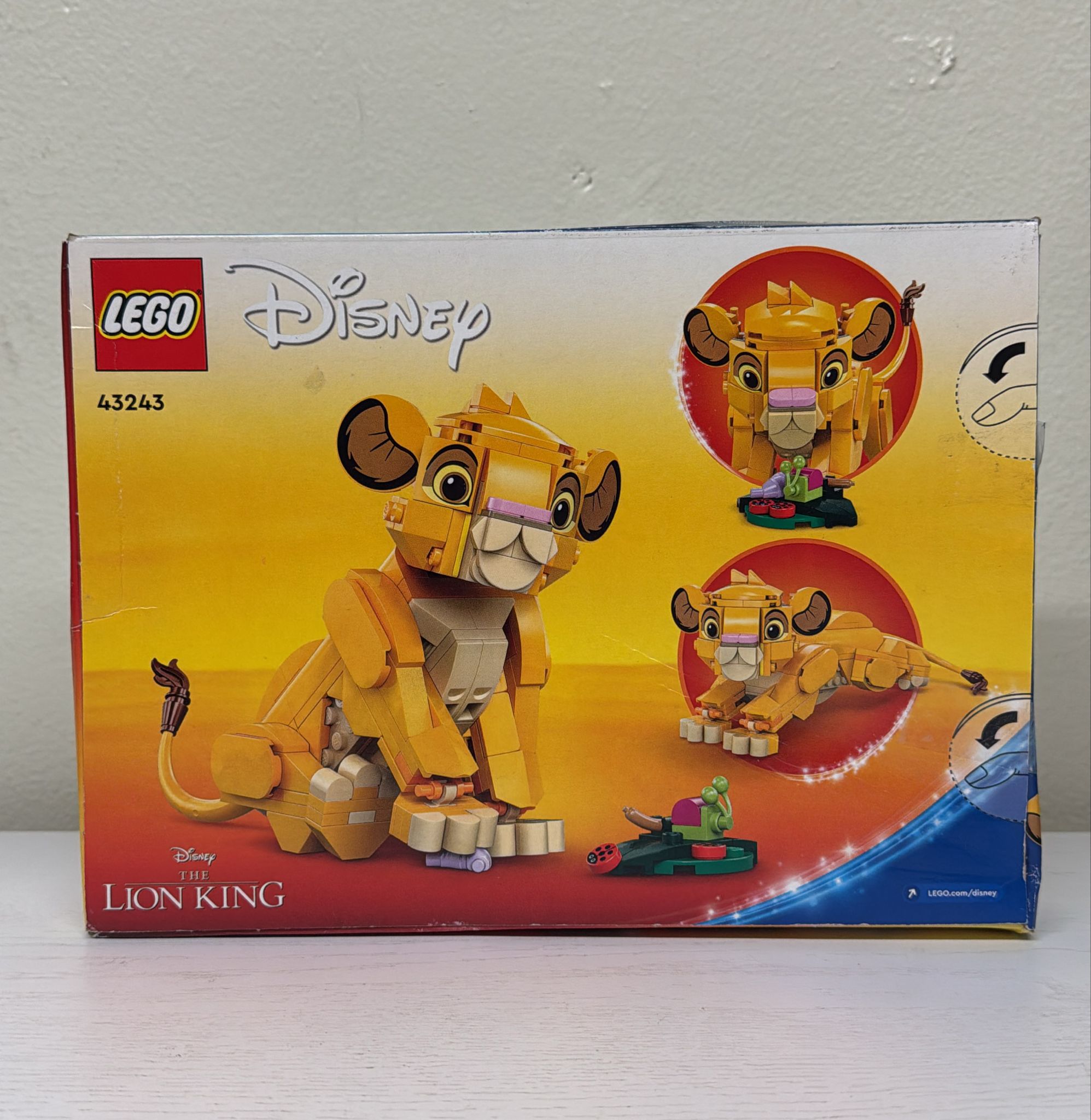 LEGO Disney Simba the Lion King Cub Toy (43243) (Open Box)