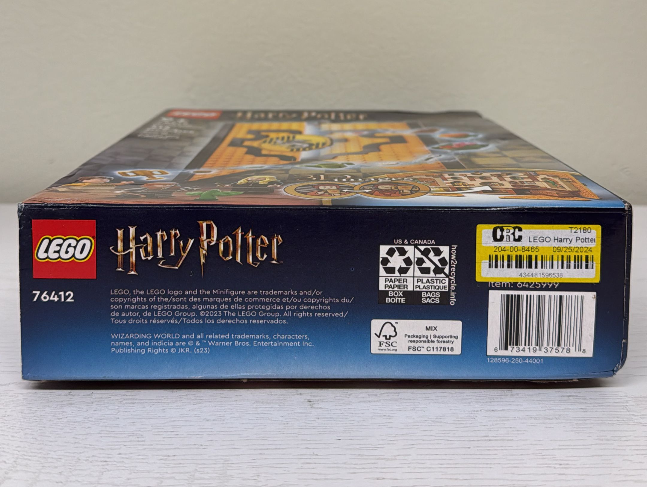 LEGO Harry Potter Hufflepuff House Banner (76412) (Brand New)