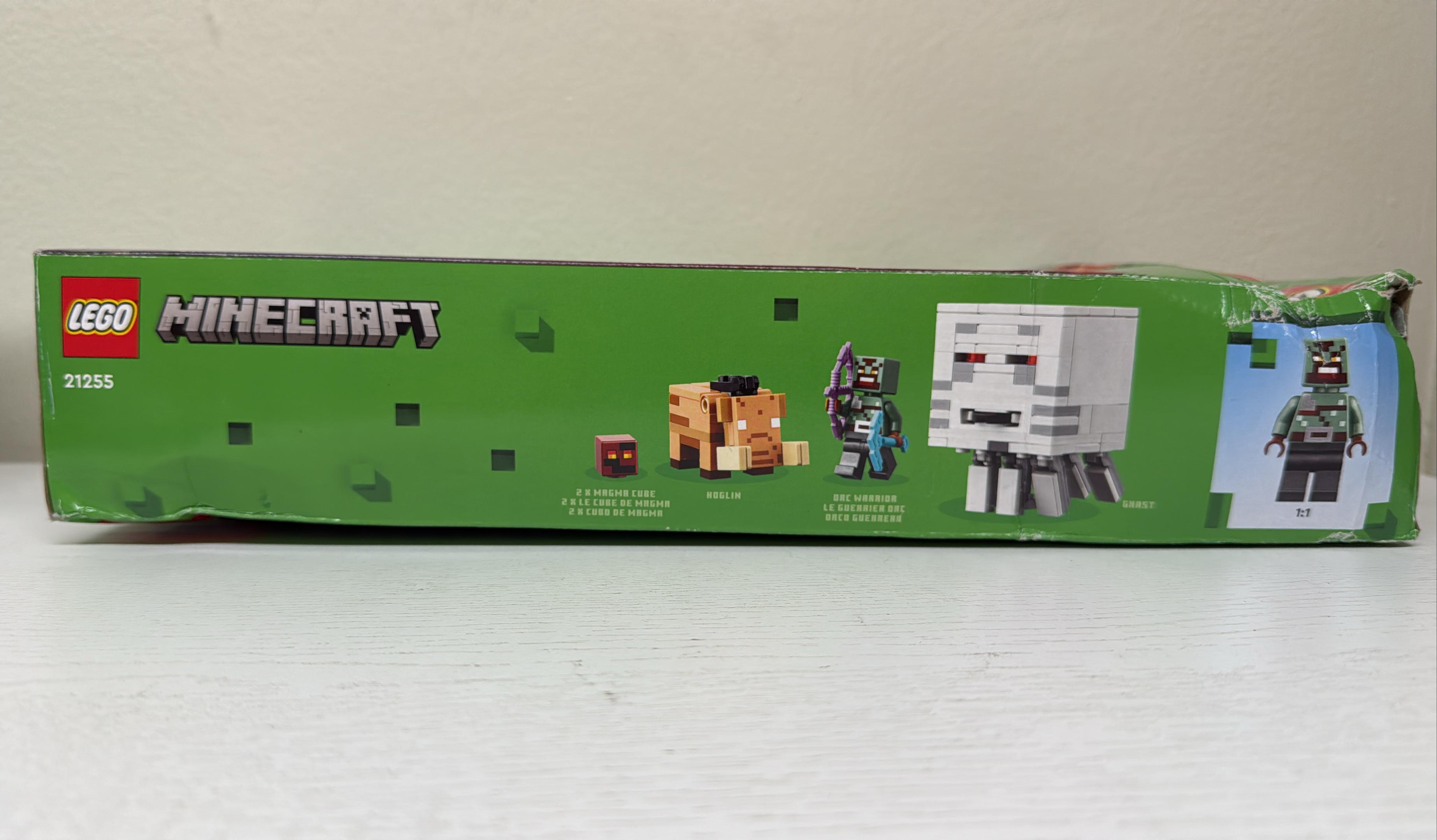 LEGO Minecraft The Nether Portal Ambush Building Toy (21255) (Open Box)