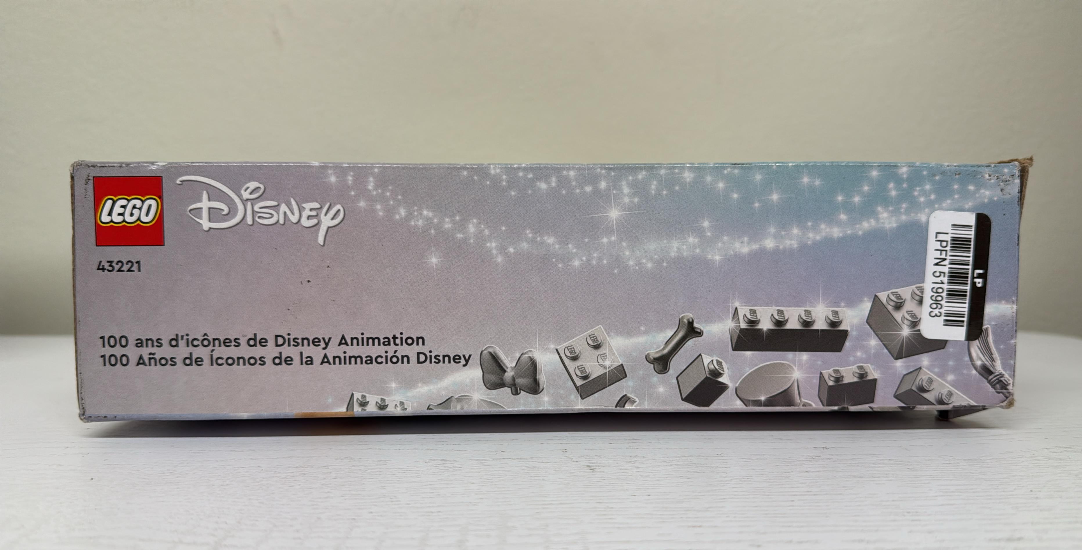 LEGO Disney 100 Years of Disney Animation Icons Celebration Set (43221) (Open Box)