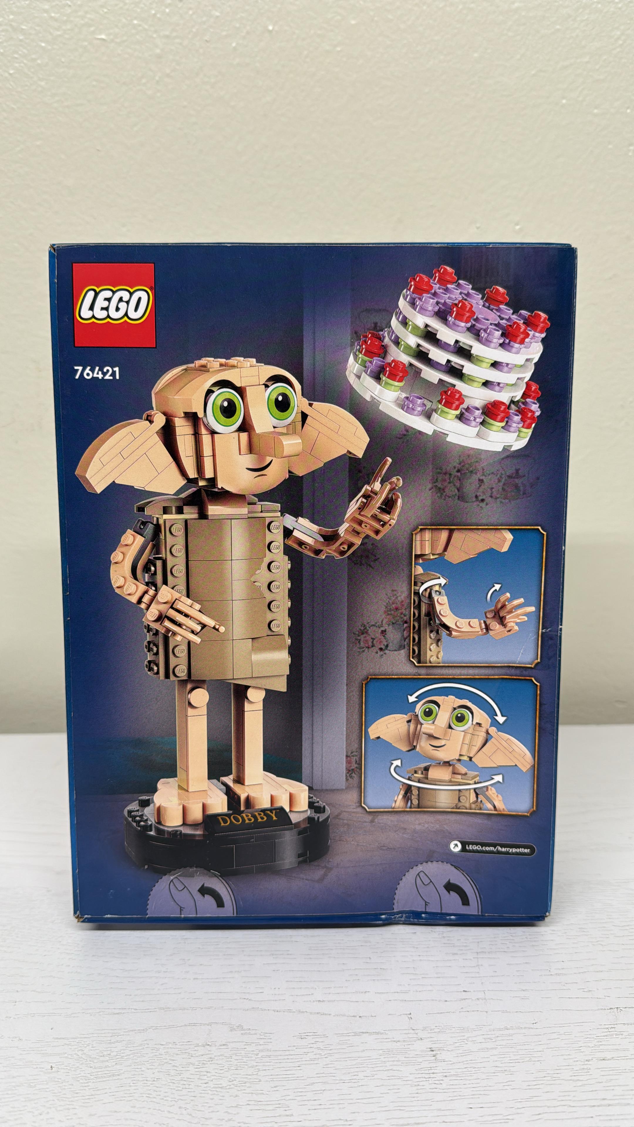 LEGO Harry Potter Dobby the House-Elf Build and Display Set (76421) (Brand New)