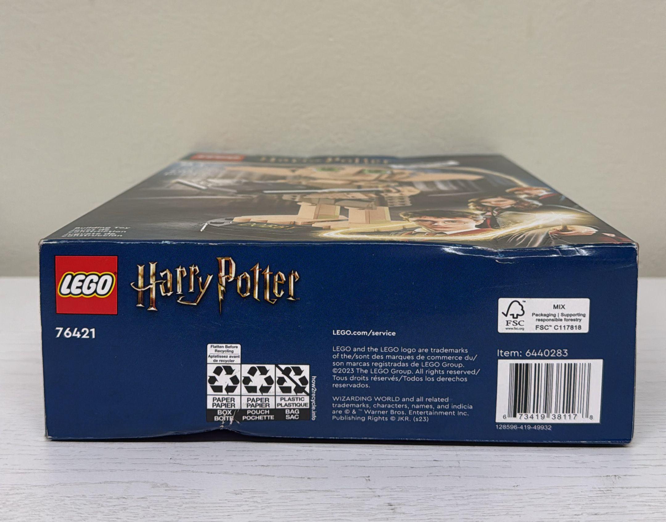 LEGO Harry Potter Dobby the House-Elf Build and Display Set (76421) (Brand New)