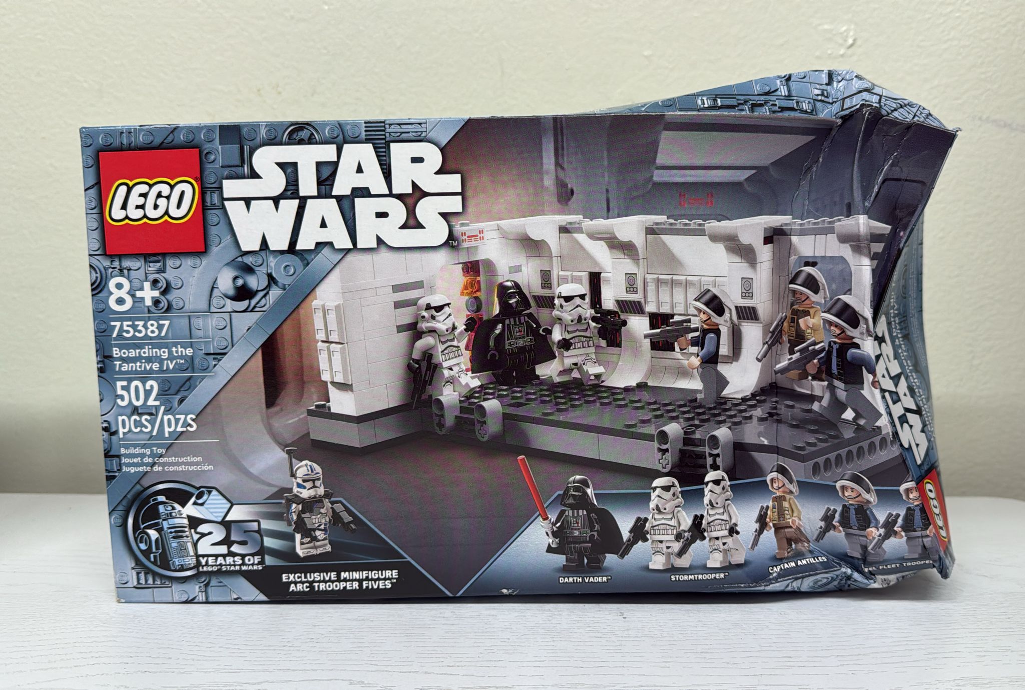 LEGO Star Wars Boarding the Tantive IV Buildable Toy Playset (75387)