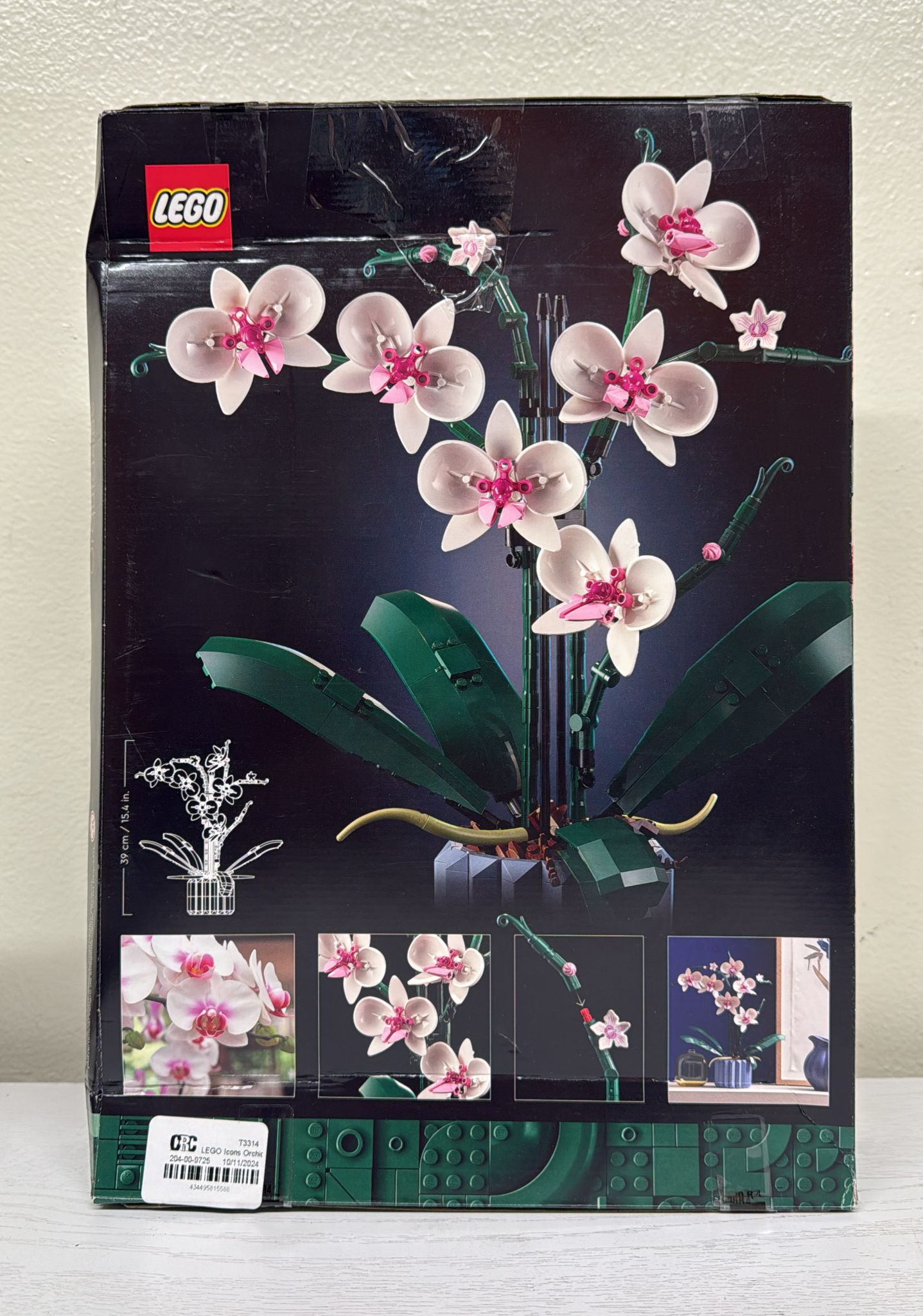 LEGO Icons Orchid Plant and Flowers Set 10311 – A Stunning Floral Display for Home Décor