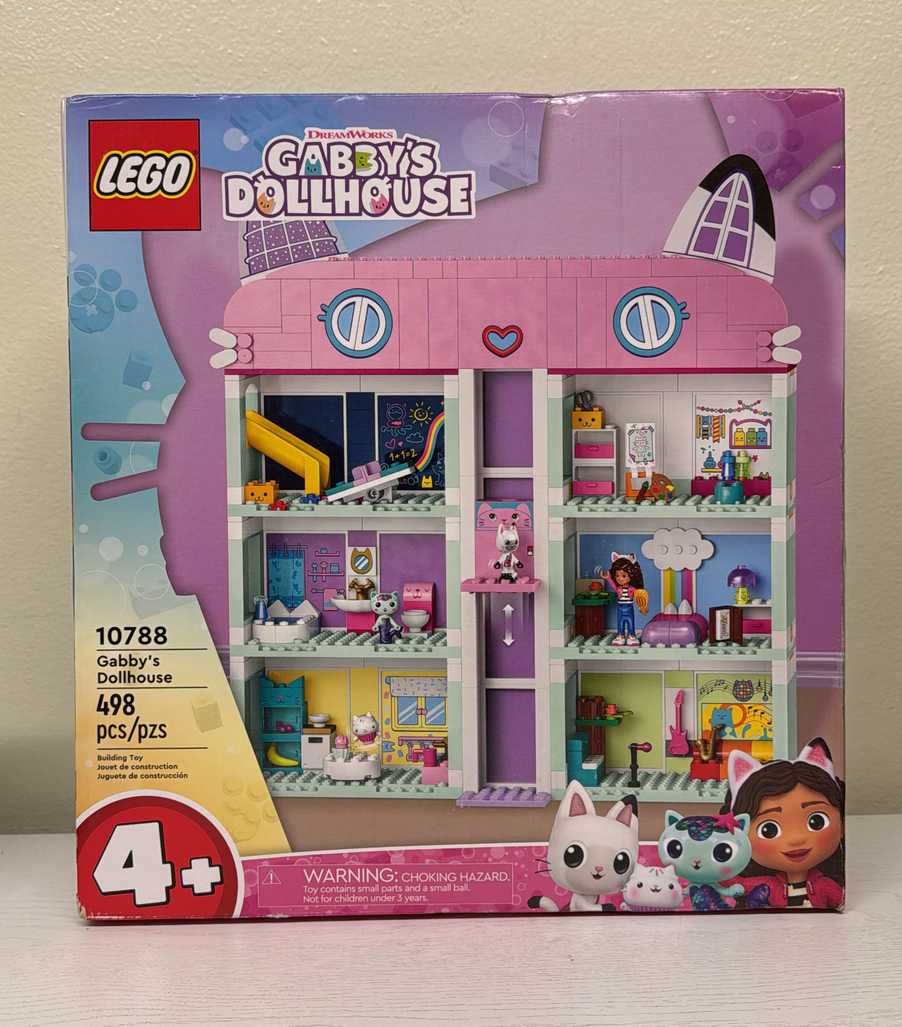 LEGO Gabby’s Dollhouse Building Toy Set 10788 – Create Magical Adventures with Gabby and Friends