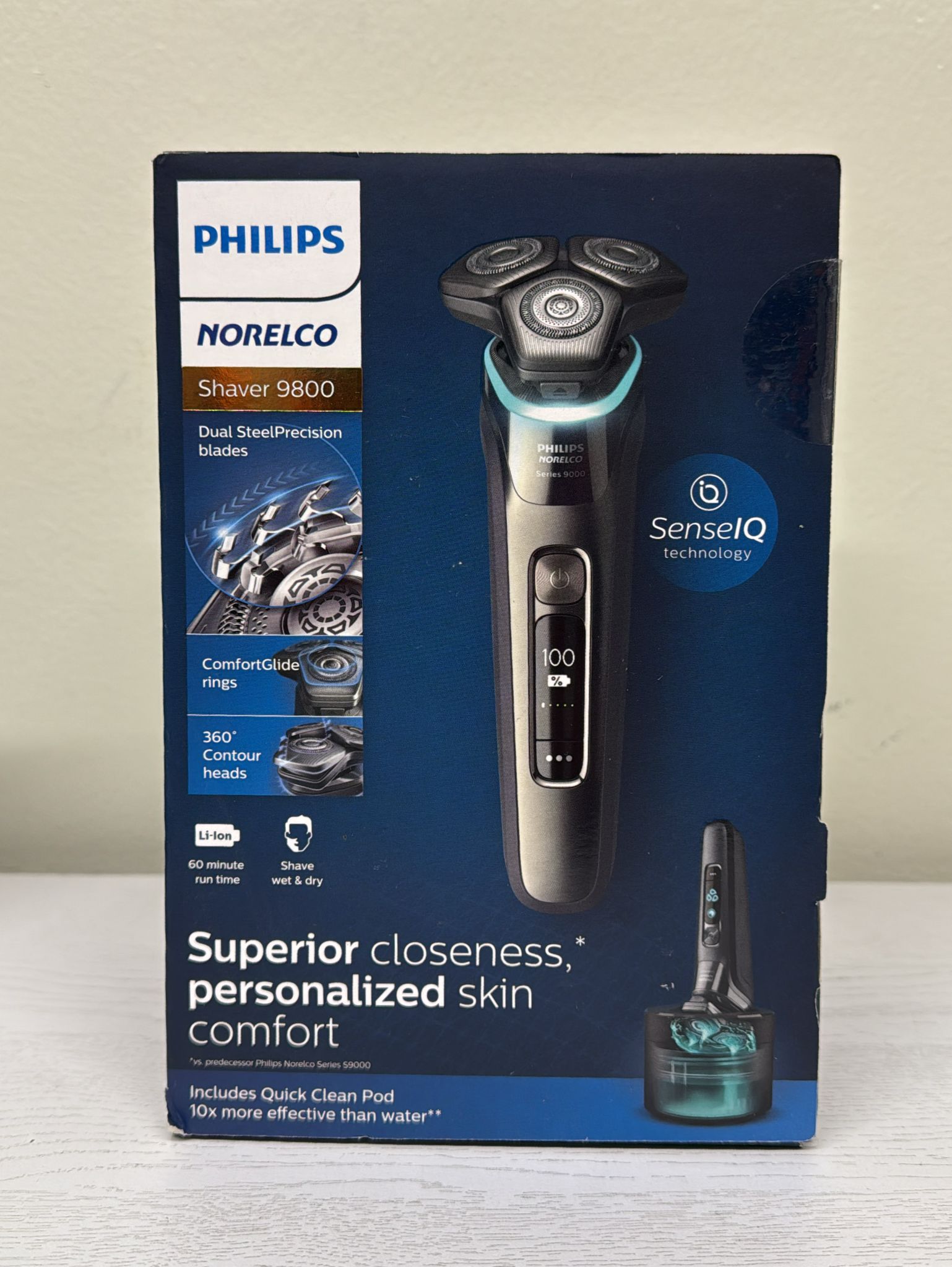 Philips Norelco Shaver Series 9000 – Wet &amp; Dry Electric Shaver with Lift &amp; Cut Shaving System