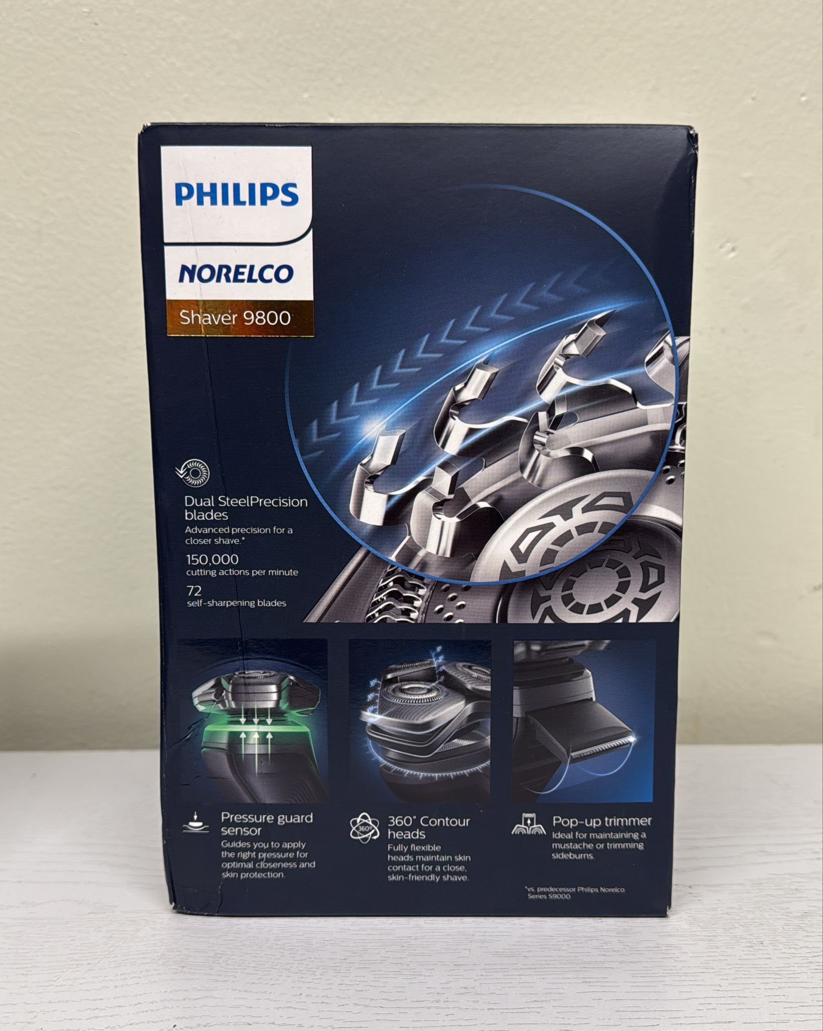 Philips Norelco Shaver Series 9000 – Wet &amp; Dry Electric Shaver with Lift &amp; Cut Shaving System