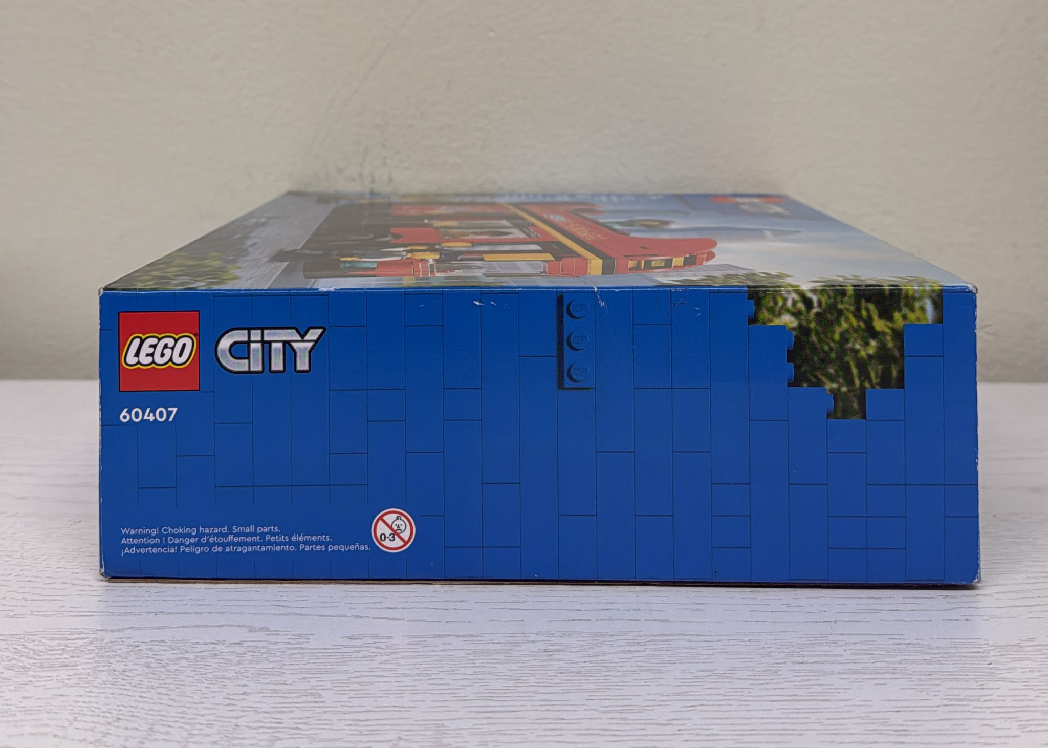 LEGO City Red Double-Decker Sightseeing Bus Toy, London Bus (60407)