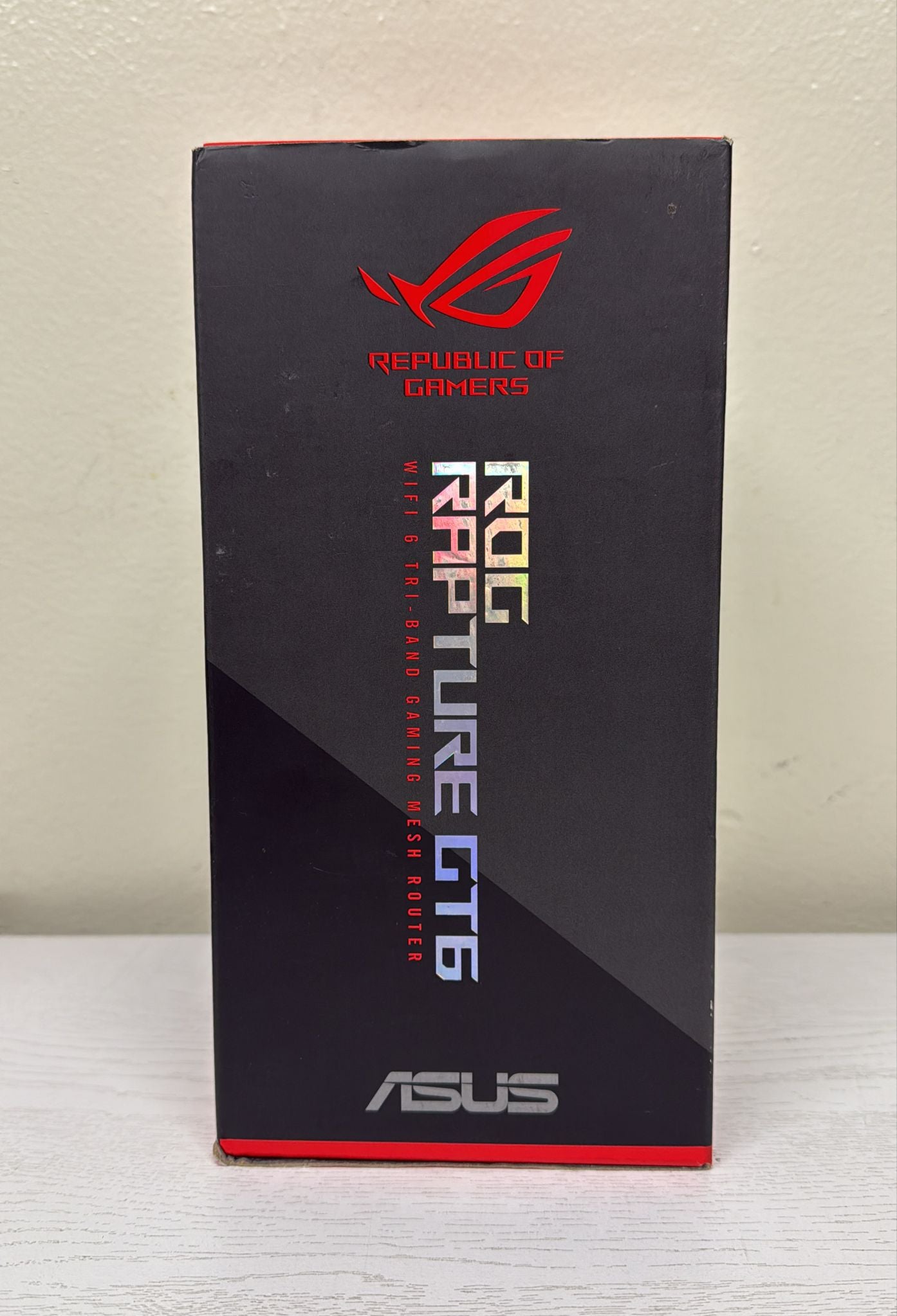 ASUS ROG Rapture GT6 Tri-Band WiFi 6 Gaming Router (1PK)