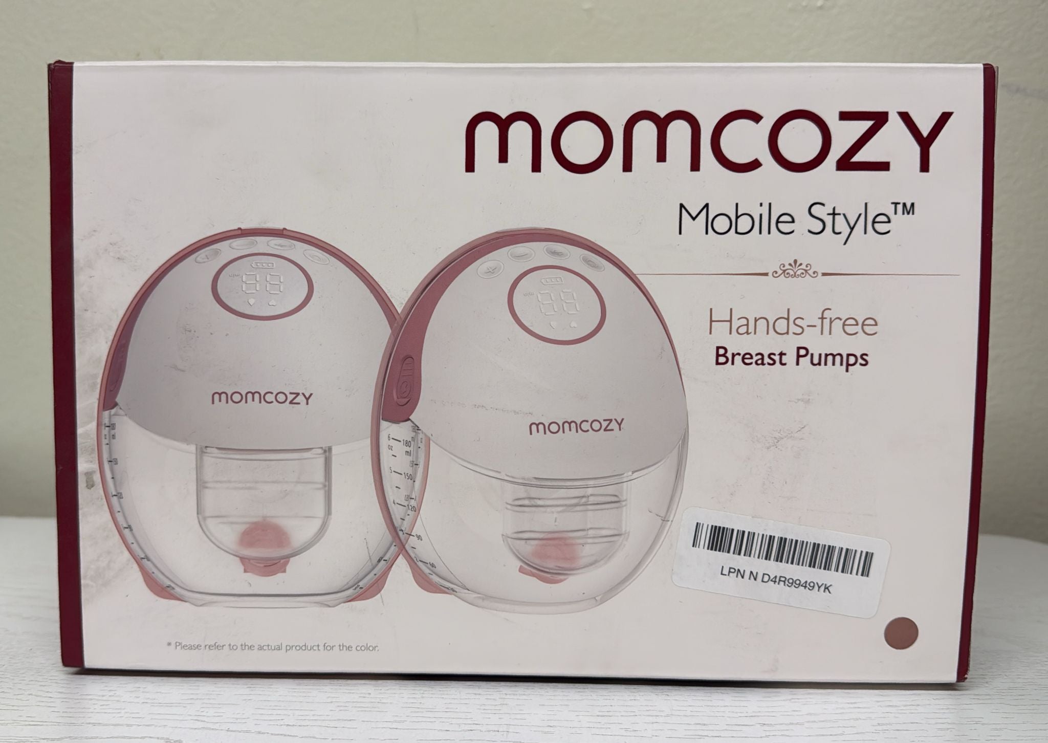 Momcozy Breast Pump Hands-Free M5 - Cozy Red