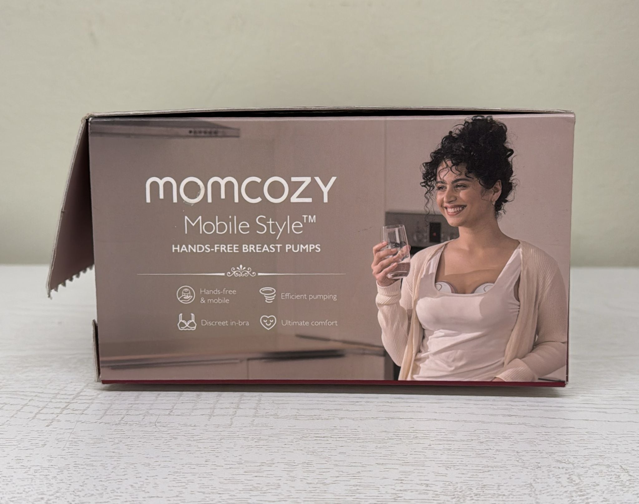 Momcozy Breast Pump Hands-Free M5 - Cozy Red