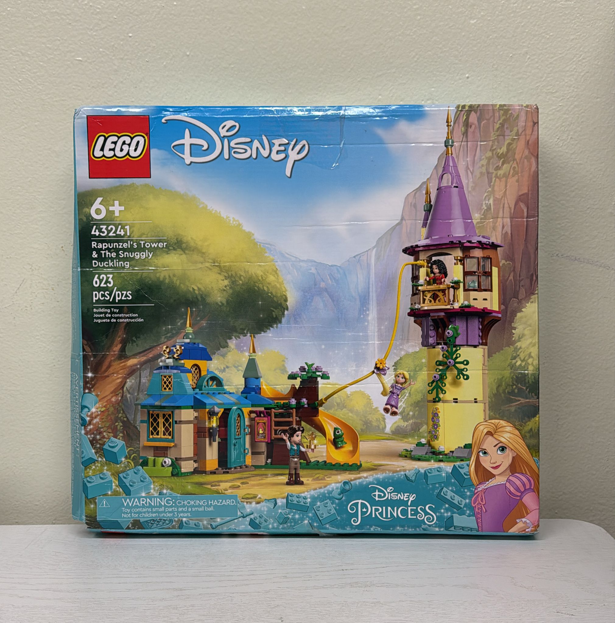 LEGO Disney Princess Rapunzel’s Tower &amp; The Snuggly Duckling Building Toy (43241)