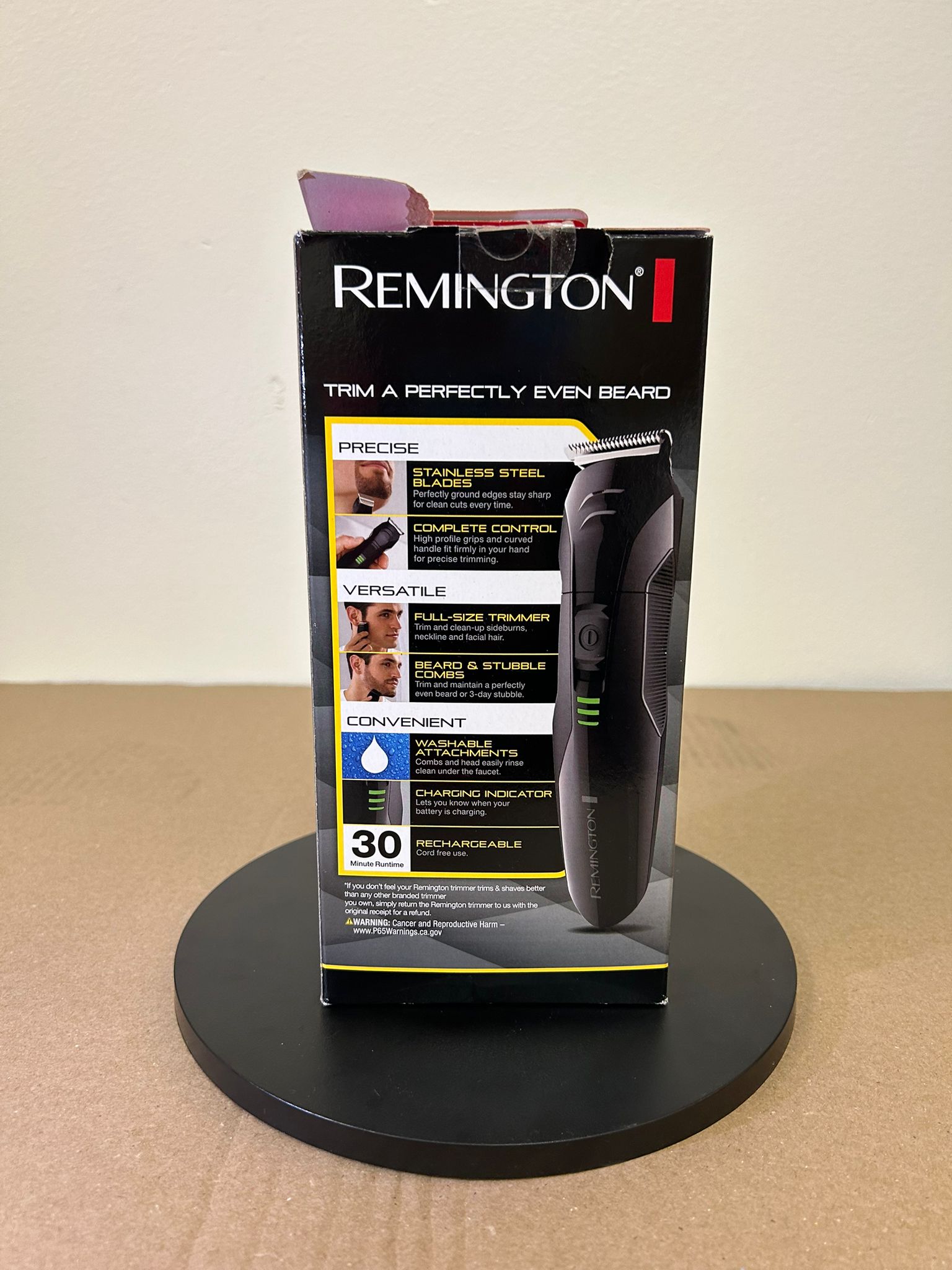 Remington PG6015A Rechargeable Stubble and Beard Trimmer