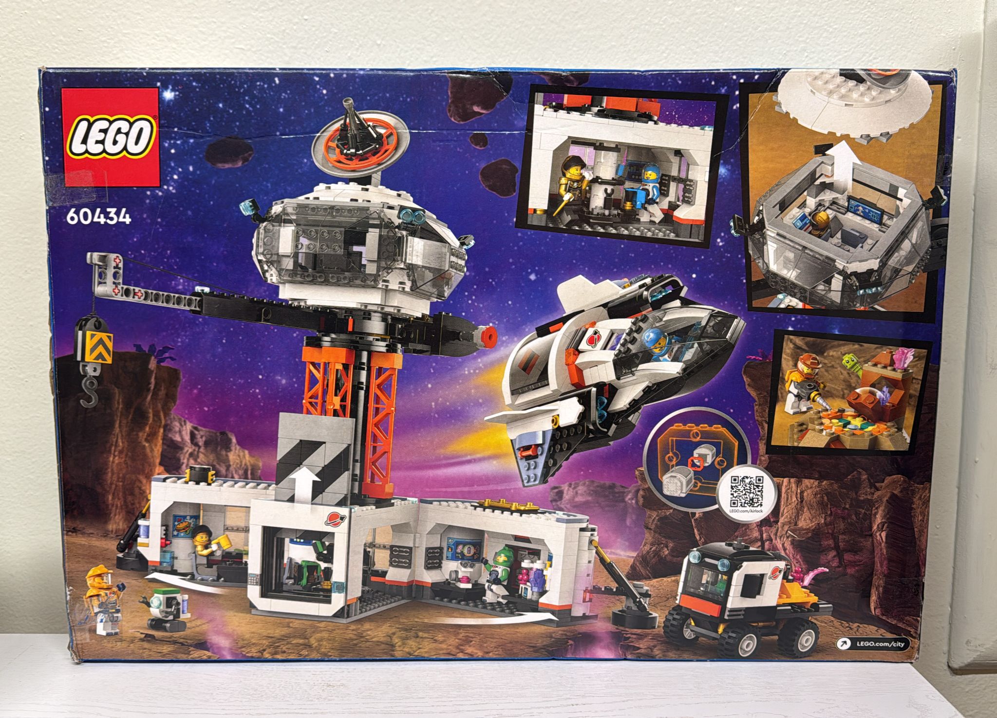 LEGO City Space Base and Rocket Launchpad Set (60434)