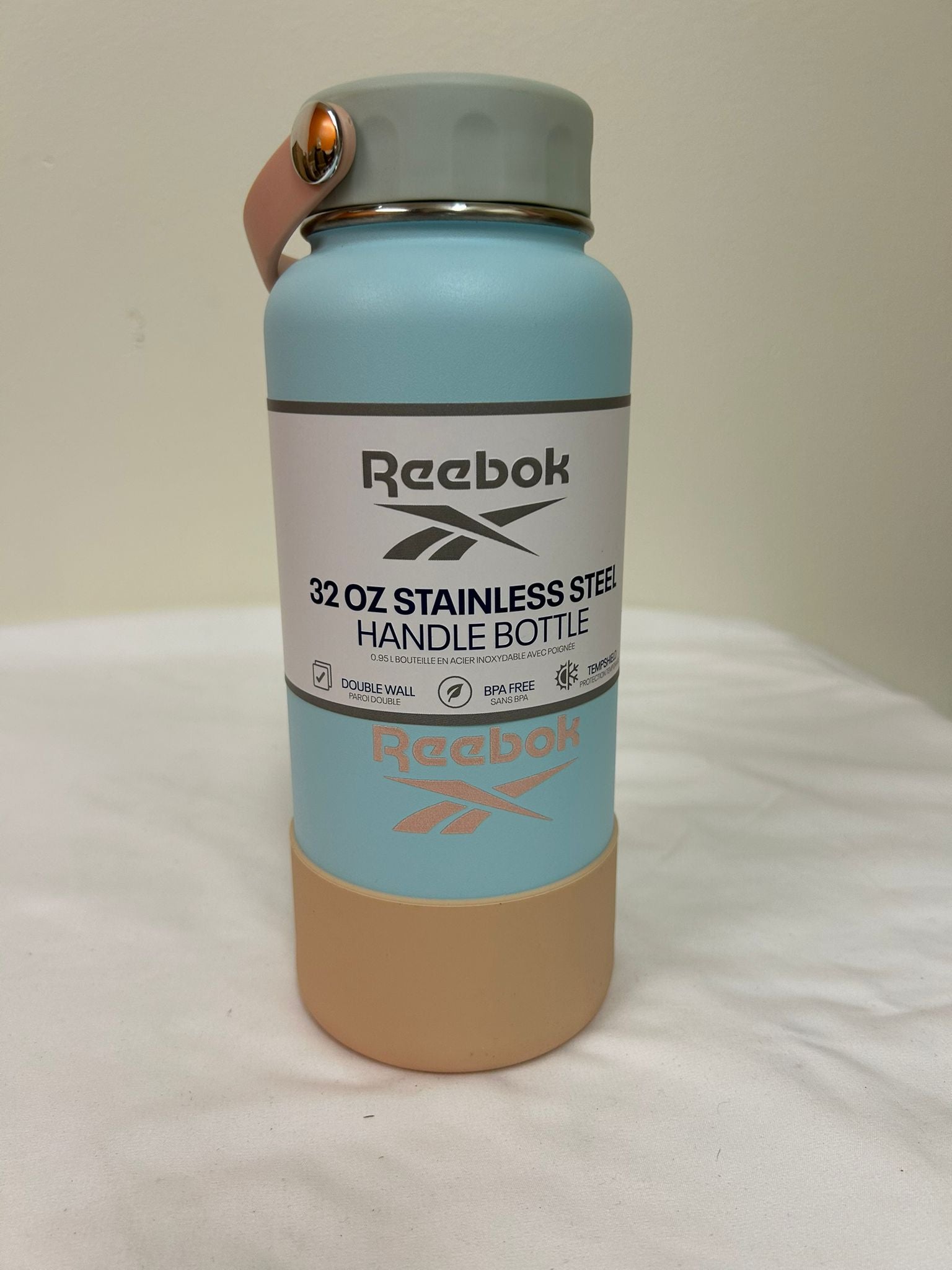 Reebok Stainless Steel Handler Water Bottle – 30oz