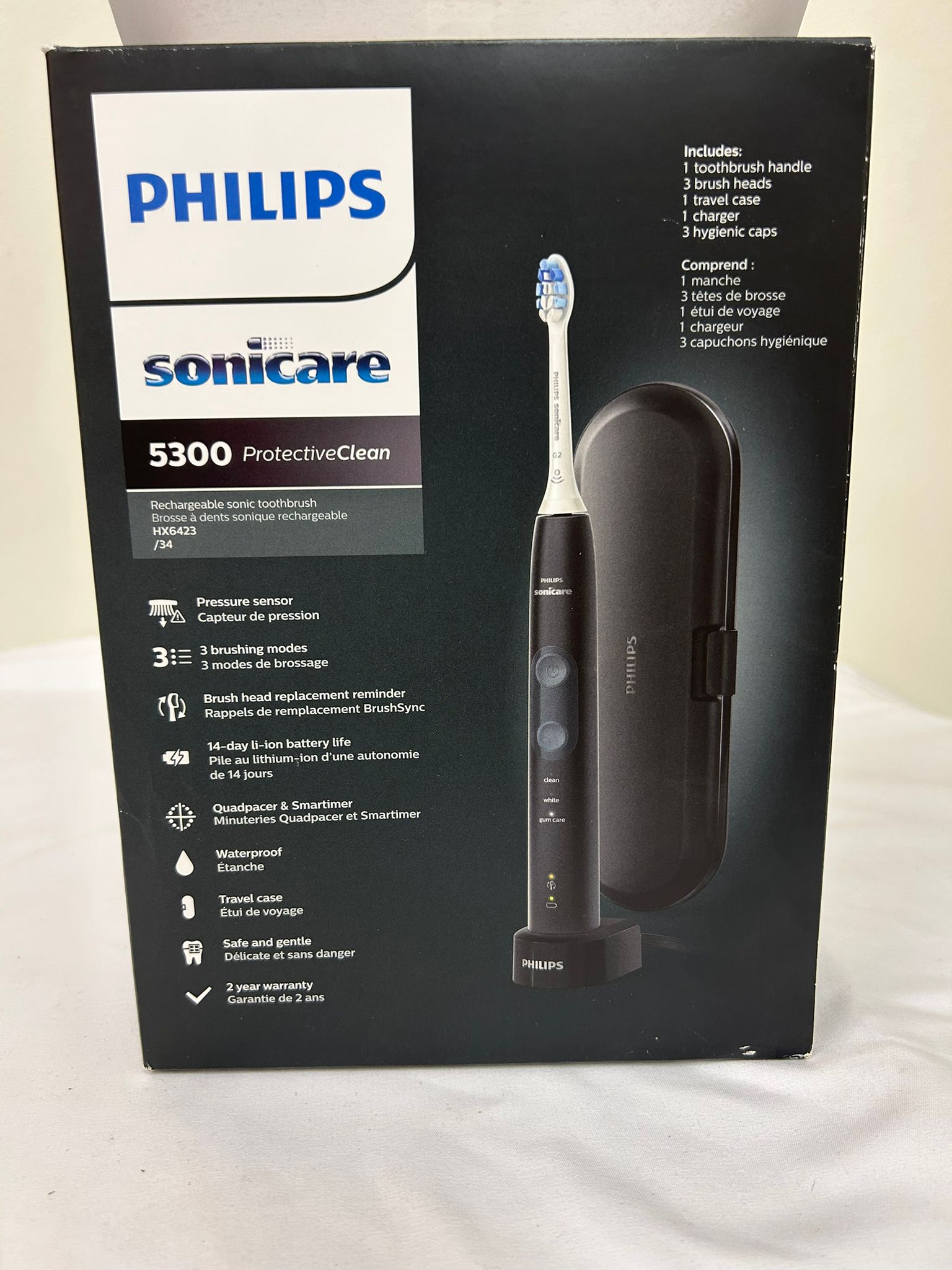 Philips Sonicare ProtectiveClean 5300 Rechargeable Electric Toothbrush