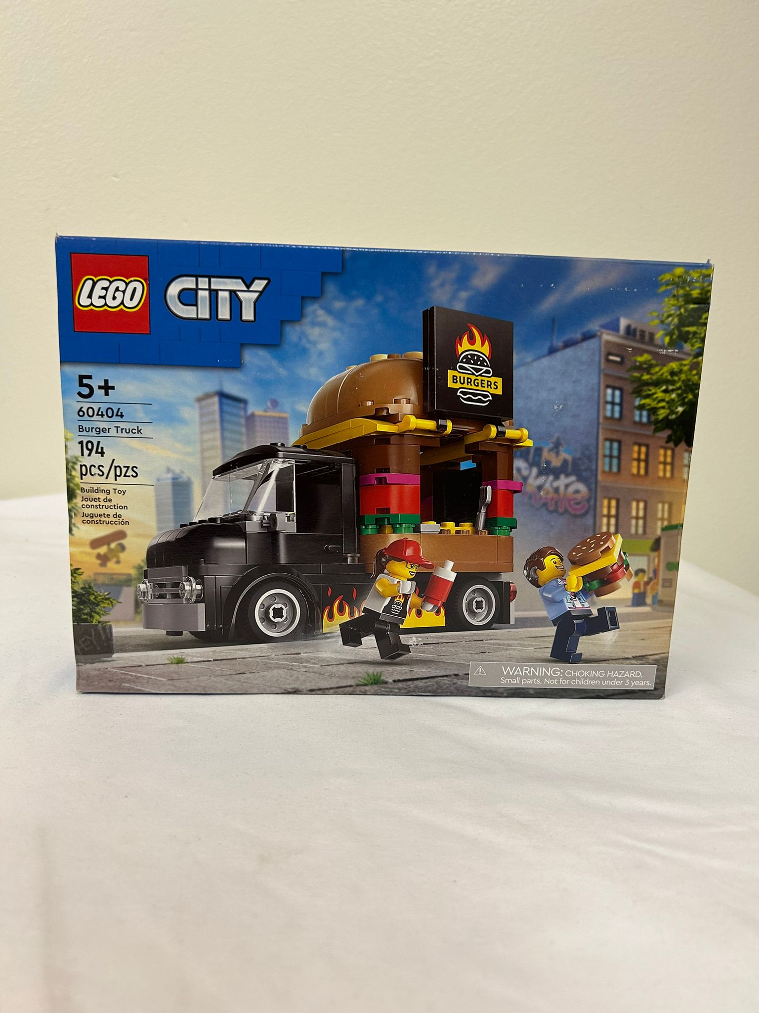 LEGO City Burger Truck Toy Building Set (60404)