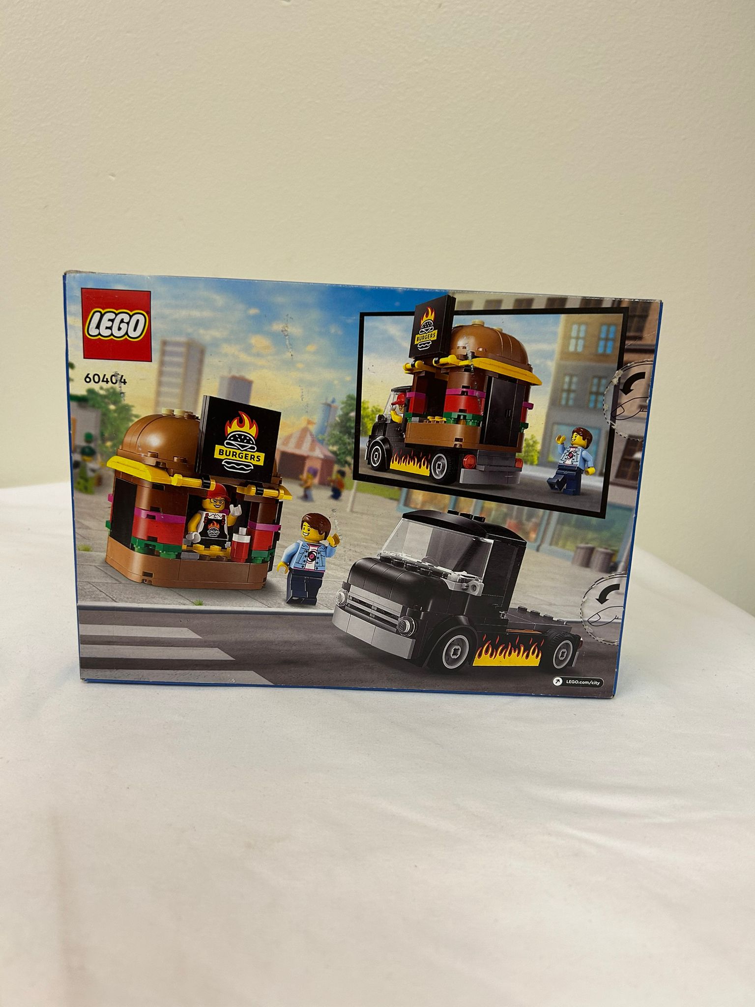 LEGO City Burger Truck Toy Building Set (60404)