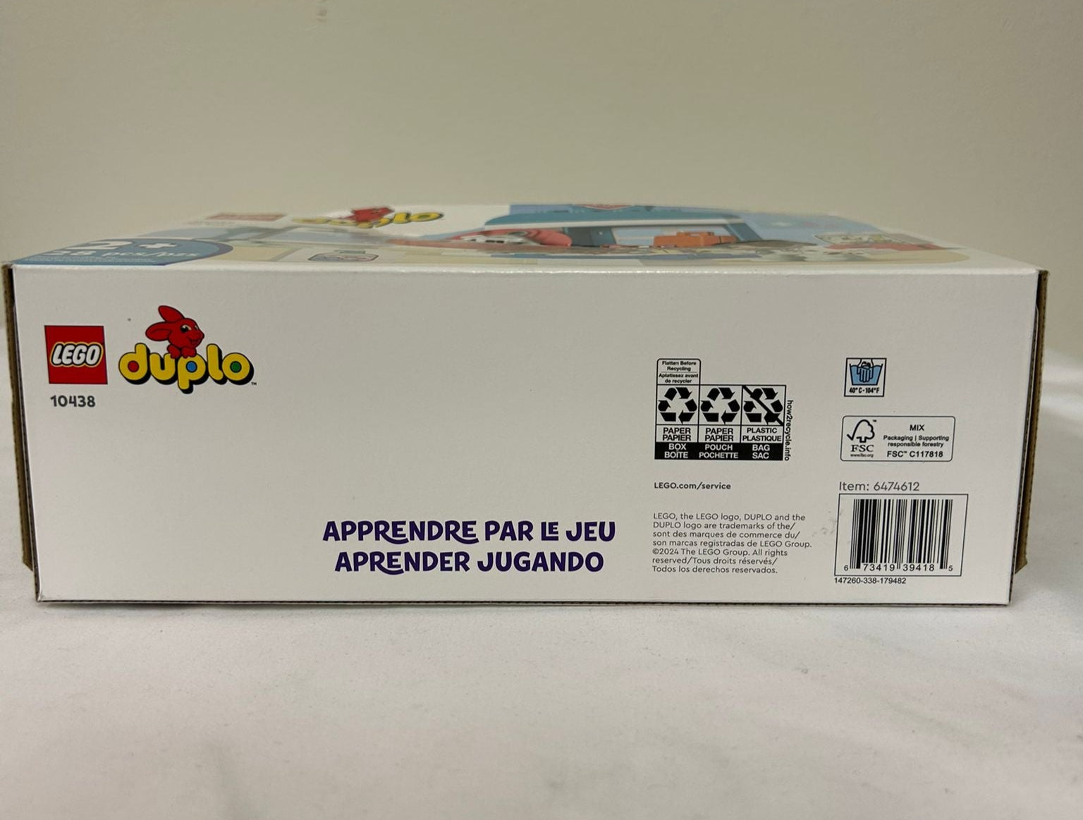 LEGO DUPLO Town Visit to the Vet Clinic (10438) (Brand New)