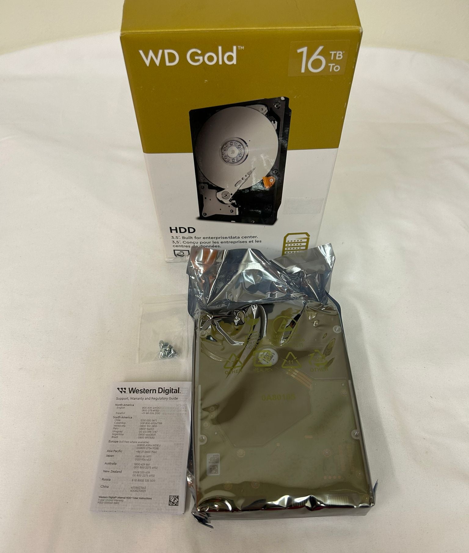 Western Digital 16TB WD Gold Enterprise Class Internal Hard Drive (Brand New)