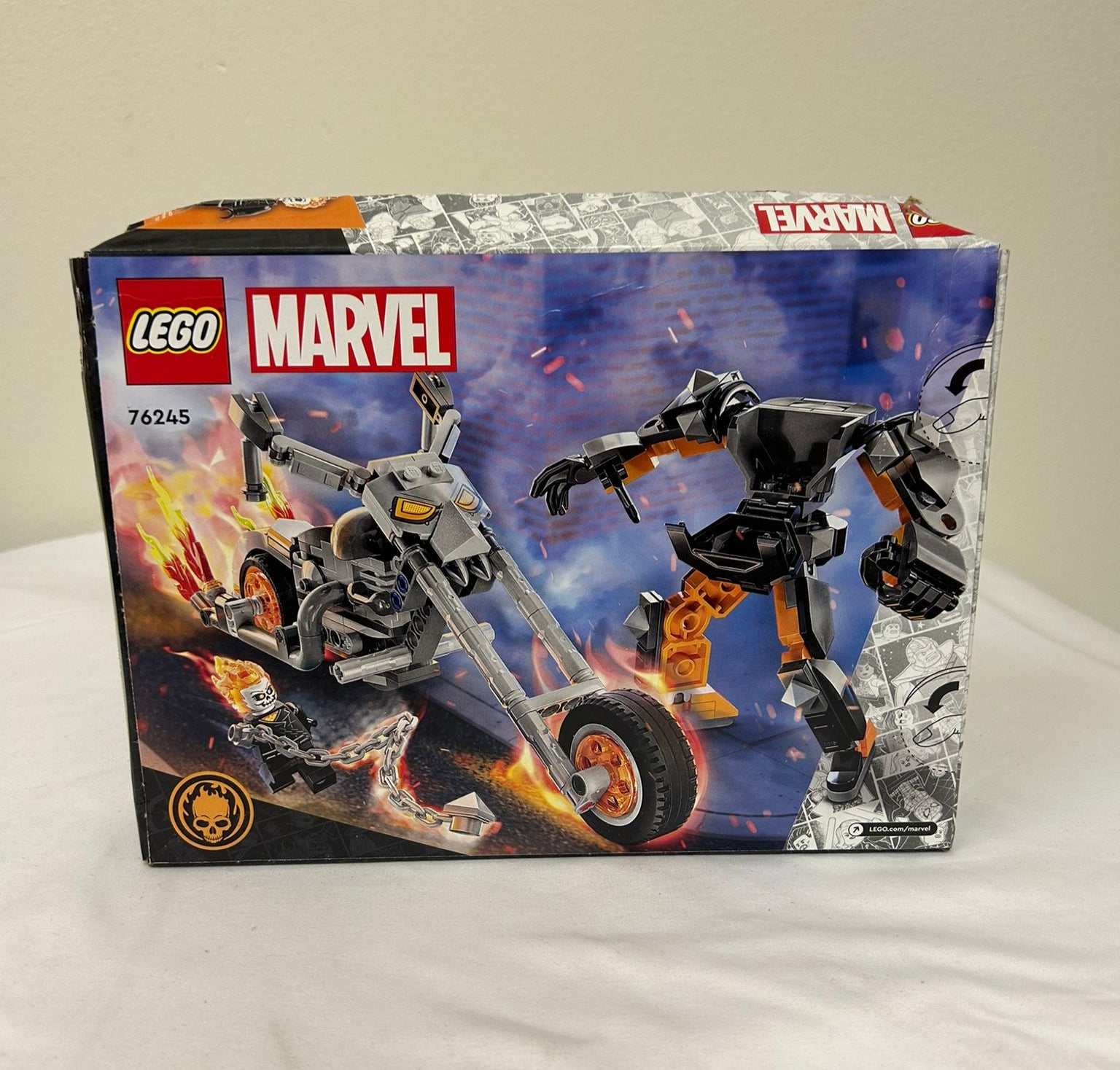 LEGO Super Heroes Marvel Ghost Rider Mecha Suit & Bike (76245) (Brand New)