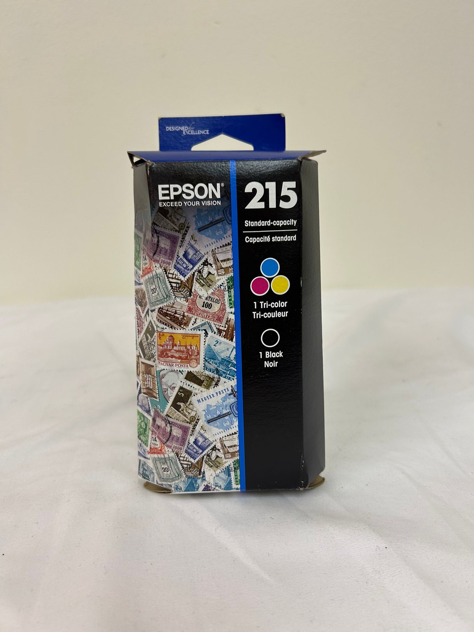 Epson 215 Standard Capacity Ink Cartridges – Black &amp; Multicolor – High-Quality Printing