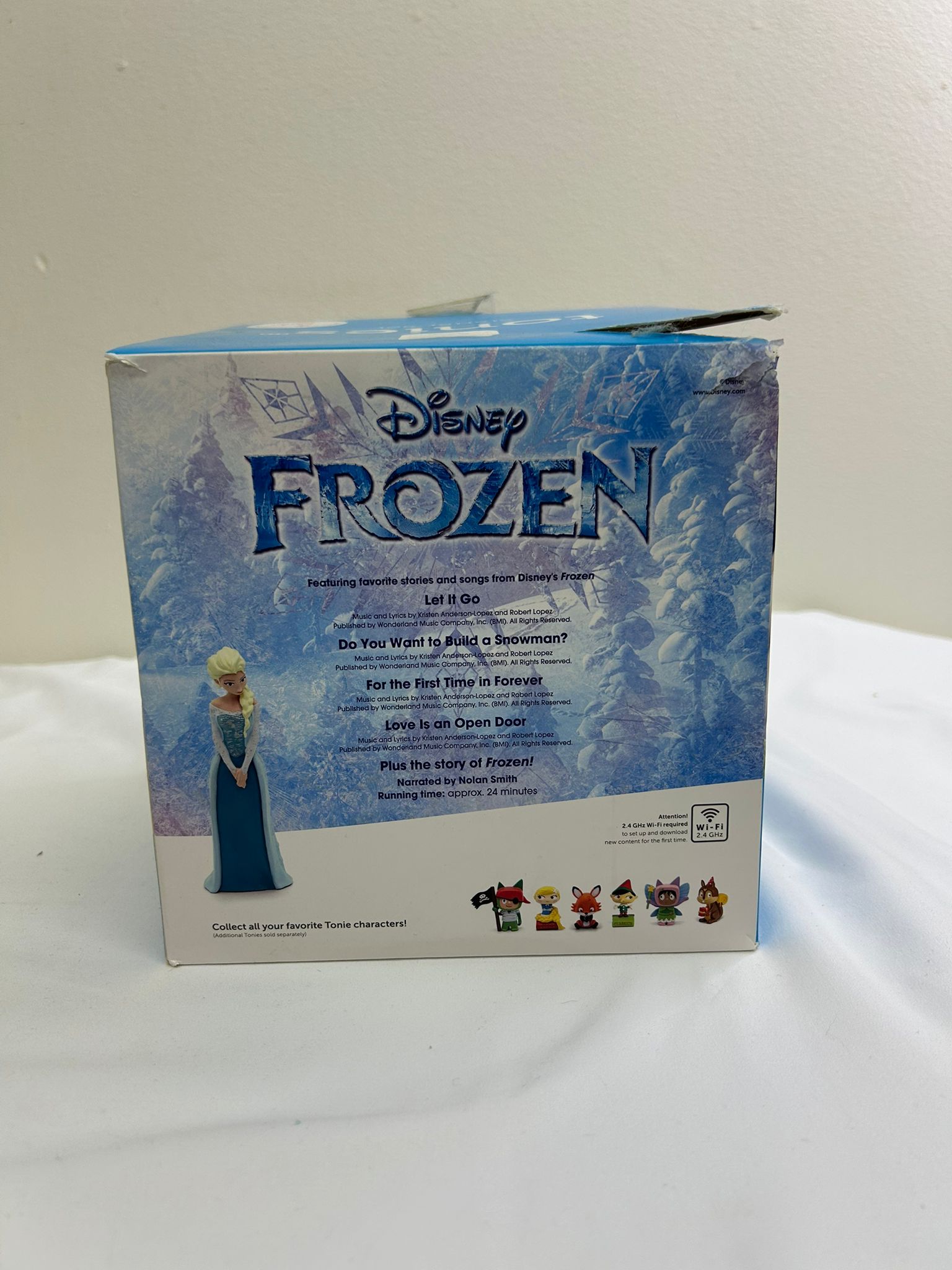 Tonies Disney Frozen Toniebox Audio Player Starter Set – Interactive Storytime and Music for Kids