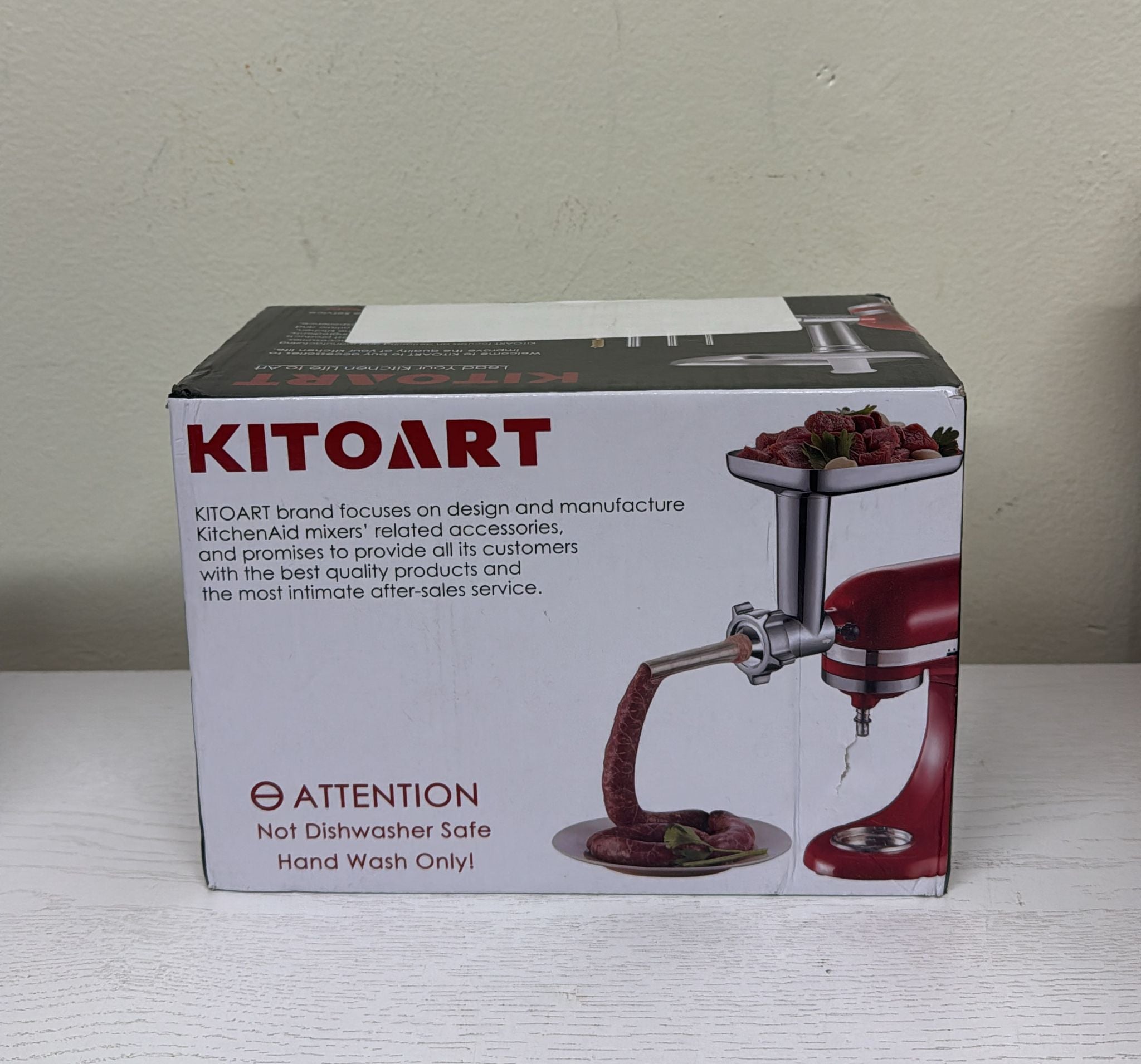 Kitoart Stainless Steel Meat Grinder (Open Box)