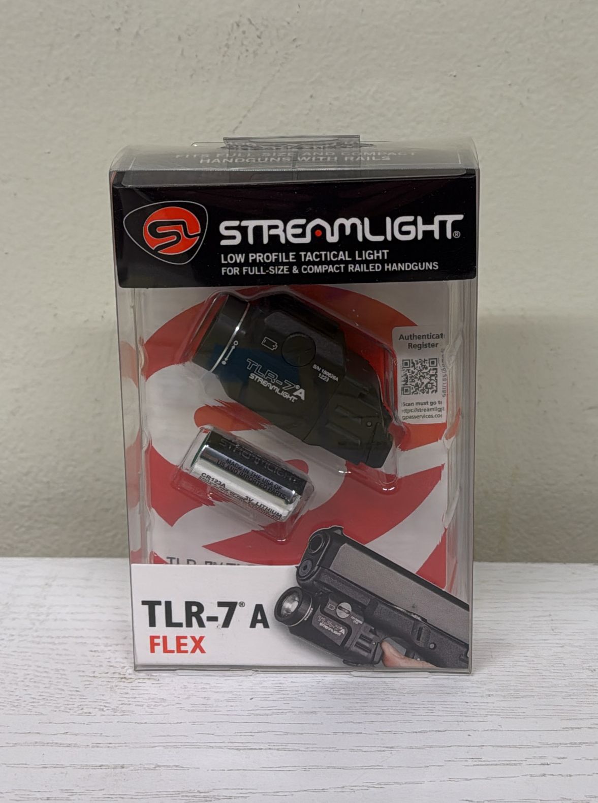 Streamlight 69424 TLR-7 X – 500-Lumen Compact Tactical Weapon Light with Paddle Switches and Key Kit