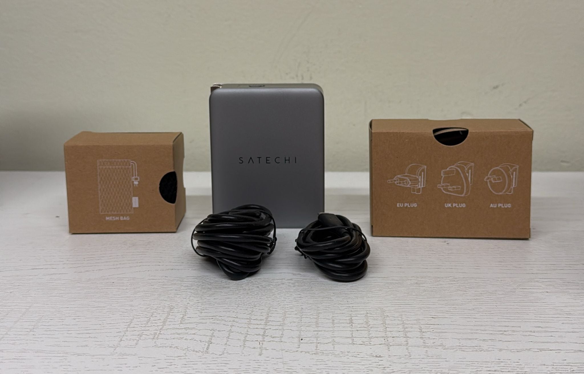 Satechi GaN Travel Charger – 145W USB-C Charger with 4 Ports