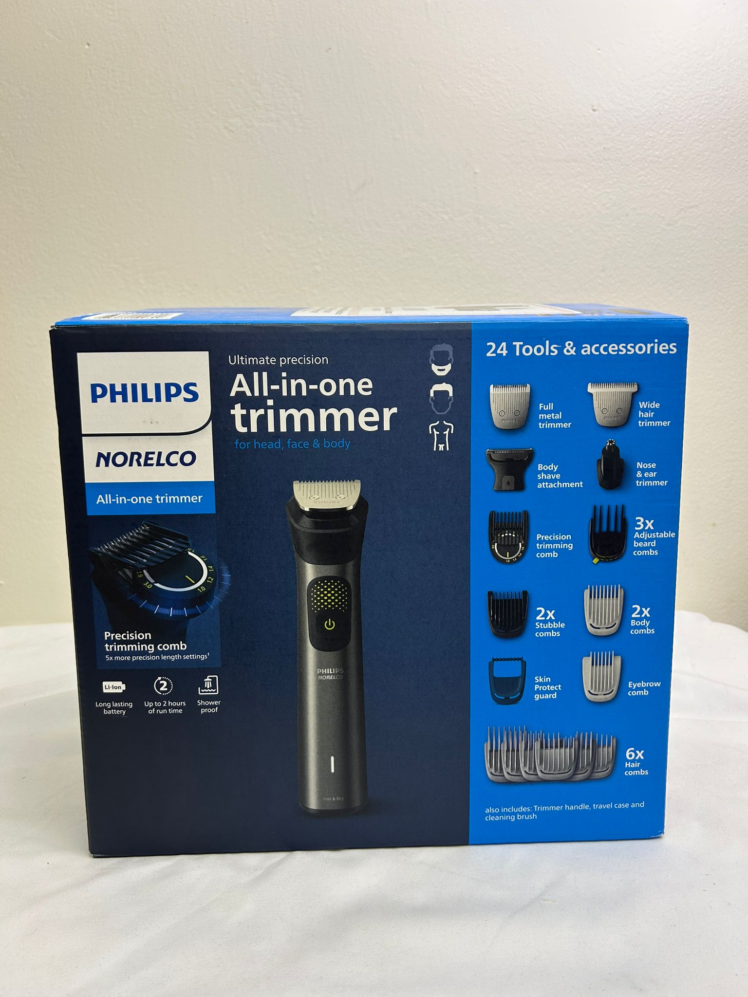 Philips Norelco All-in-One Cord/Cordless Multigroom Turbo-Powered Full Body Trimmer