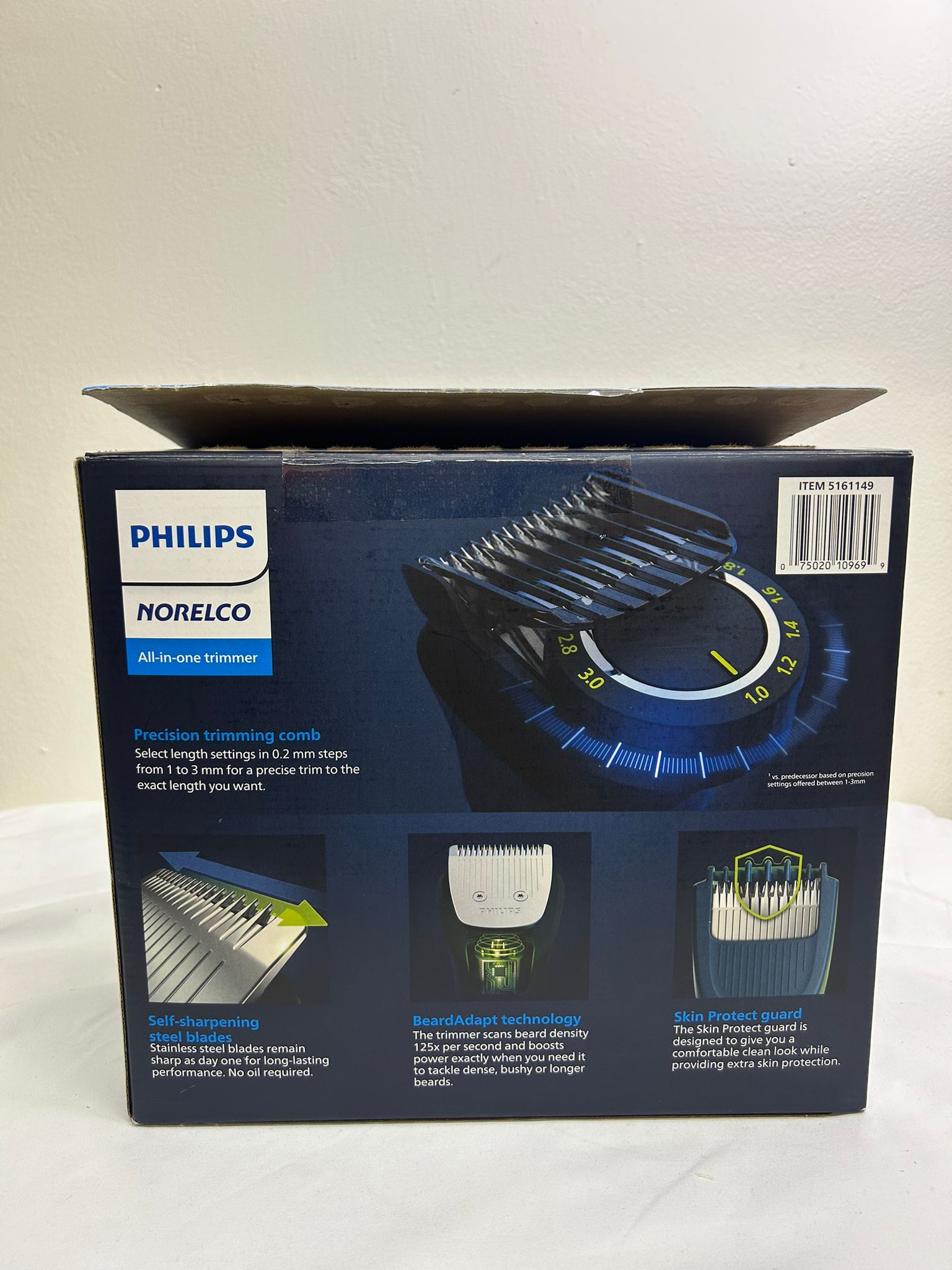 Philips Norelco All-in-One Cord/Cordless Multigroom Turbo-Powered Full Body Trimmer