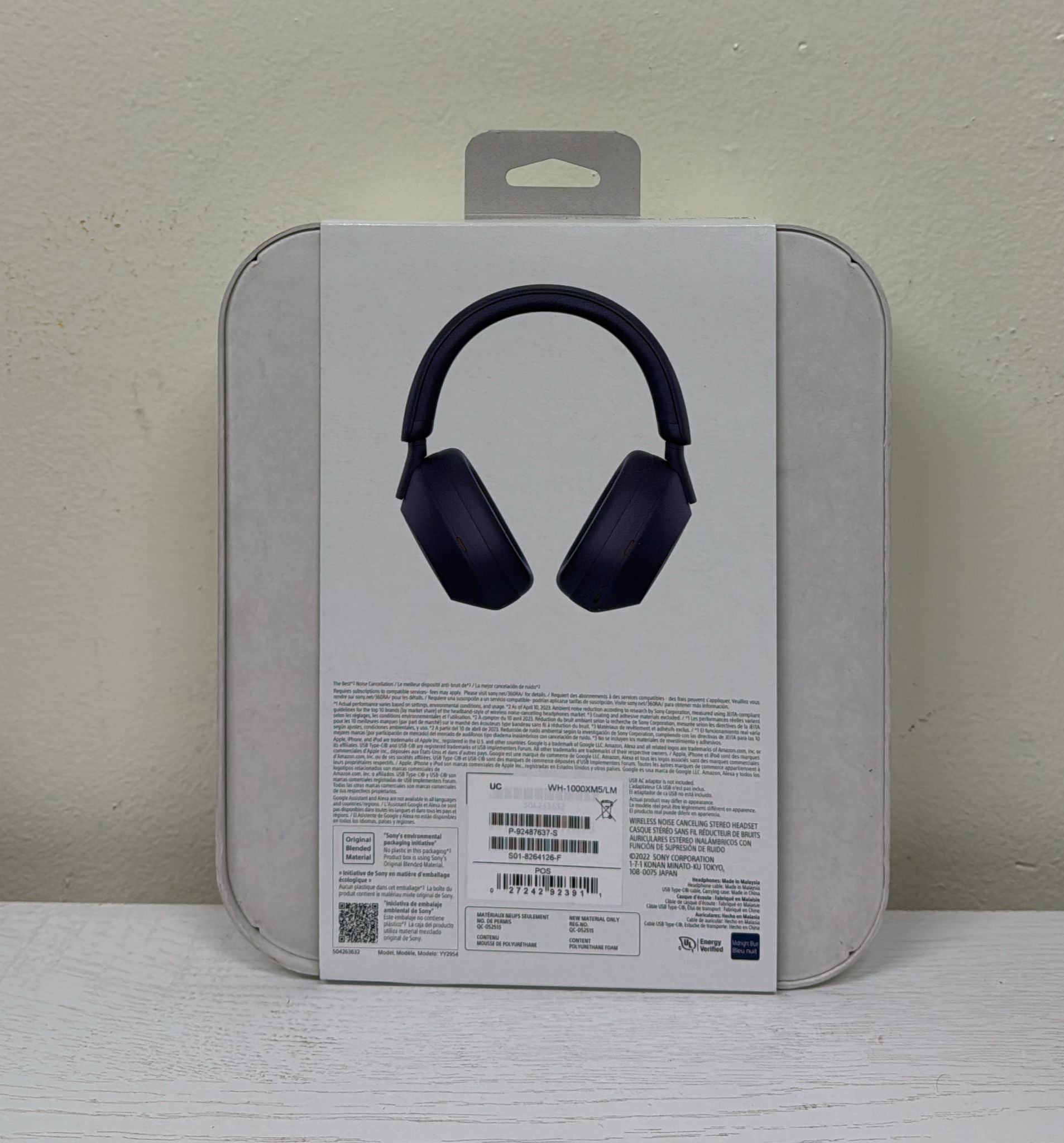 Sony WH-1000XM5 – Premium Wireless Noise Canceling Headphones