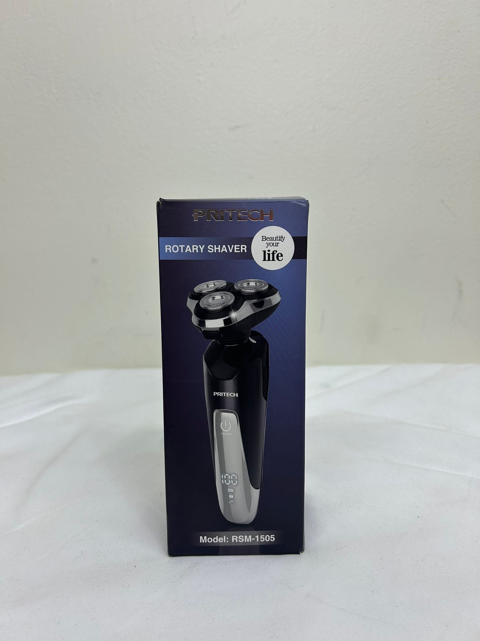 PRITECH Electric Razor for Men – Rechargeable Waterproof Shaver