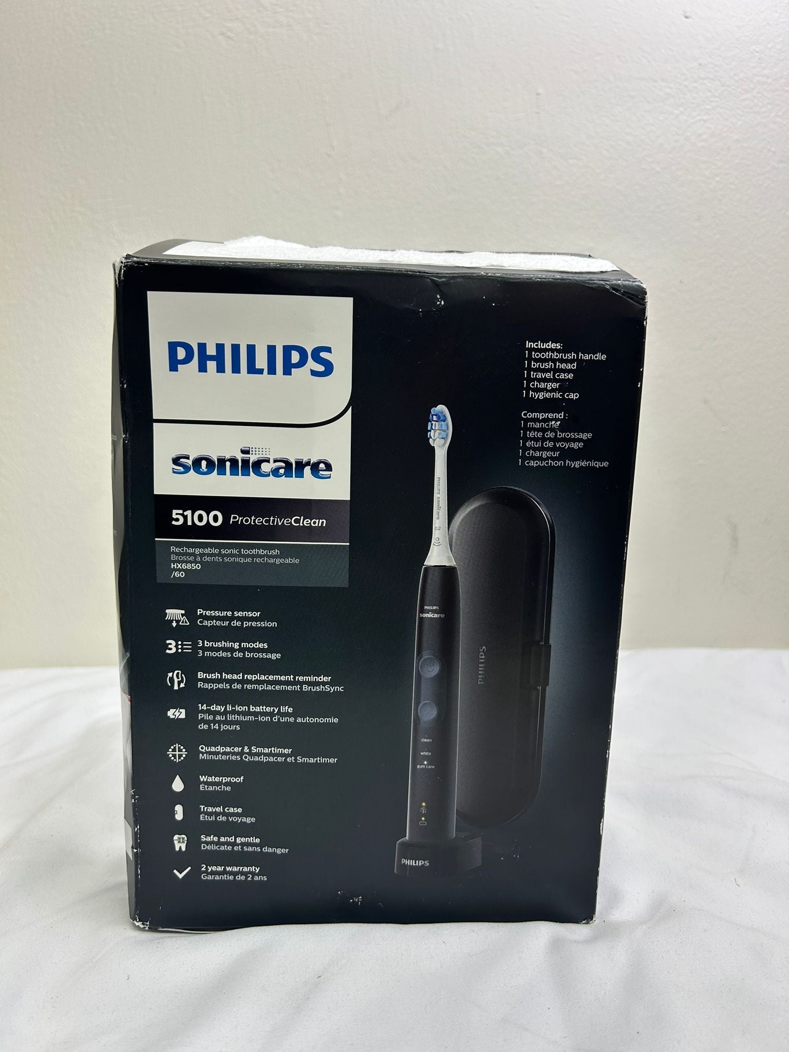 Philips Sonicare ProtectiveClean 5100 – Rechargeable Electric Toothbrush