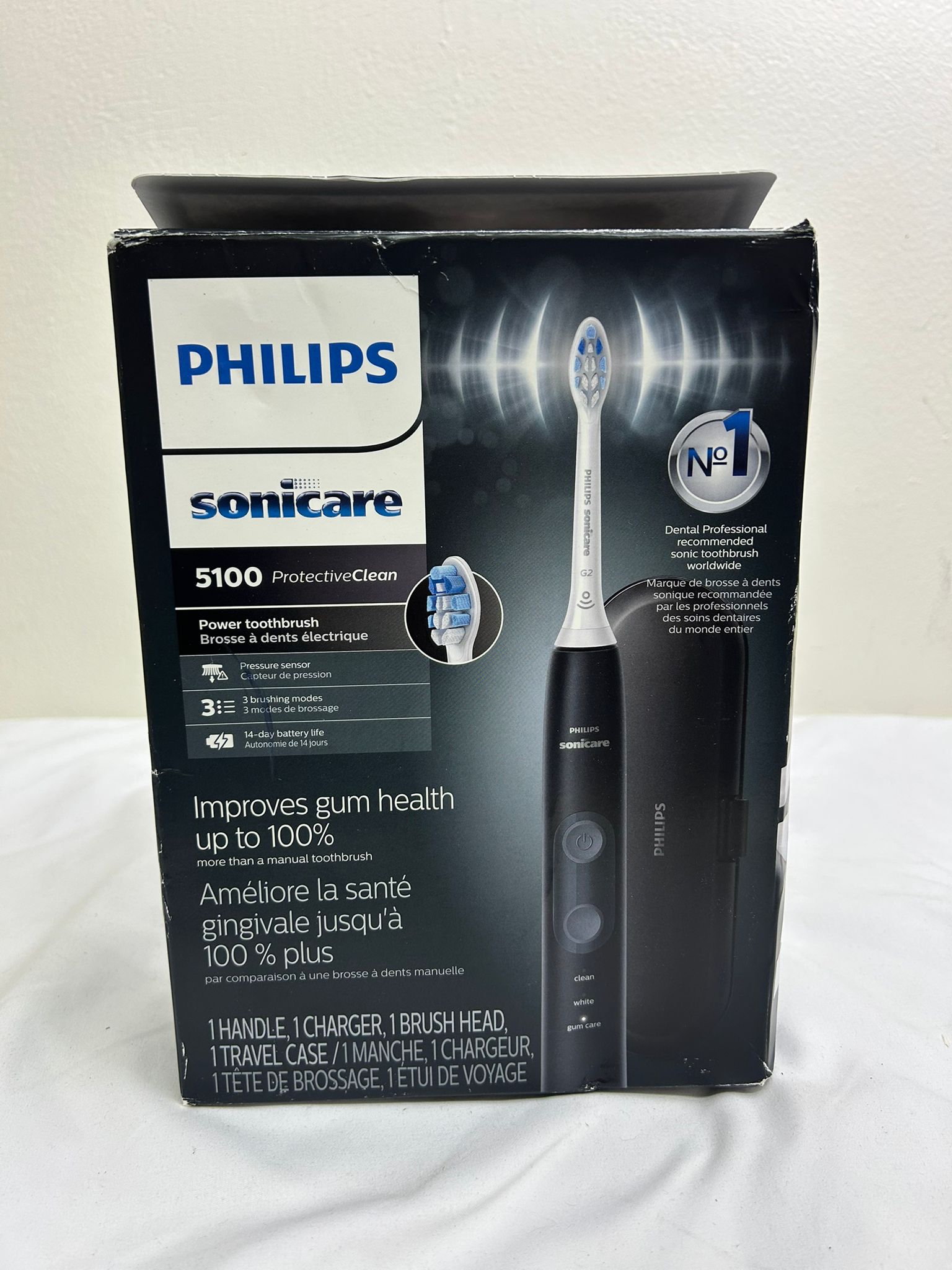 Philips Sonicare ProtectiveClean 5100 – Rechargeable Electric Toothbrush