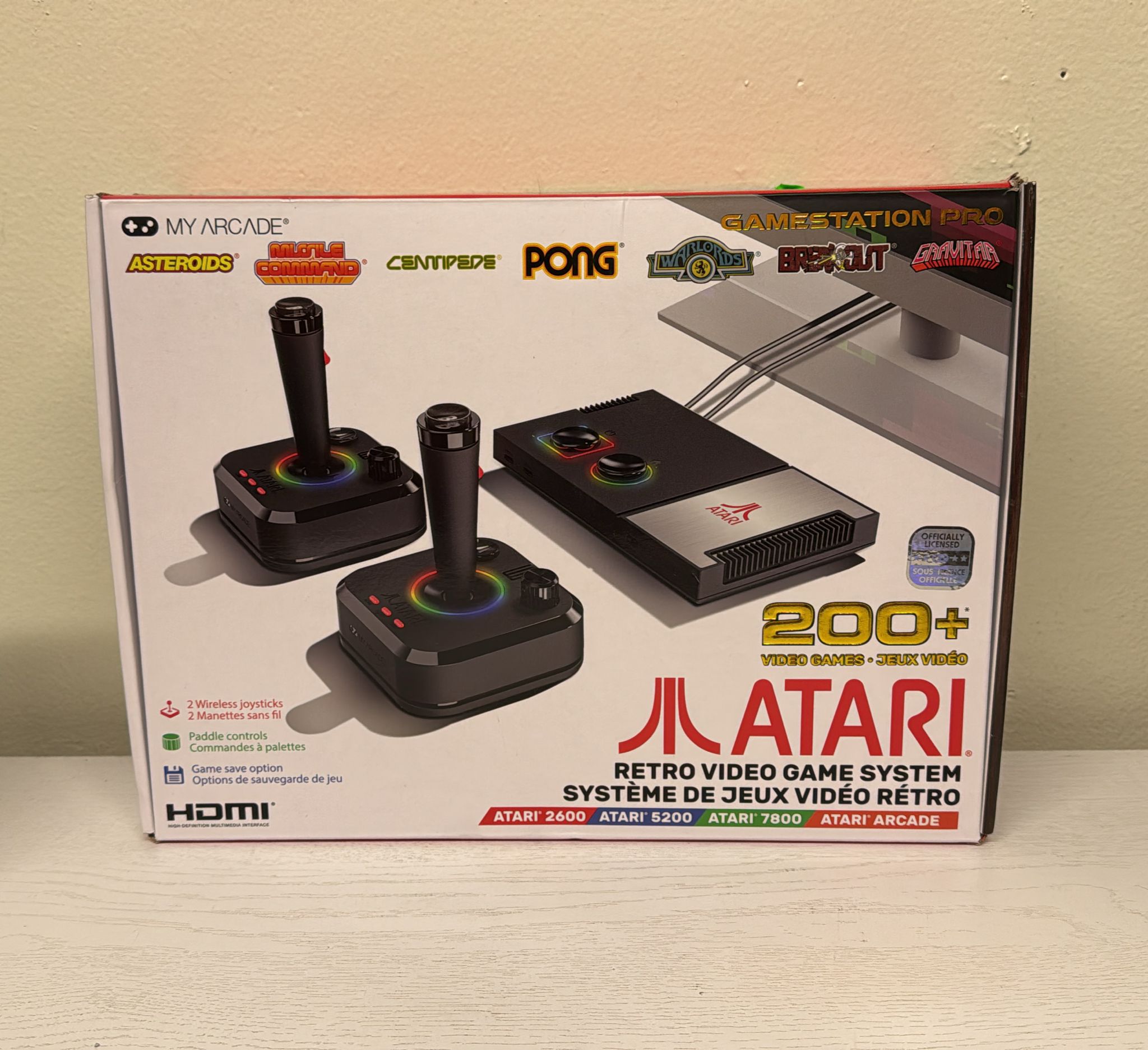 Arcade Atari Game Station Pro – Retro Video Game Console with 200+ Classic Games