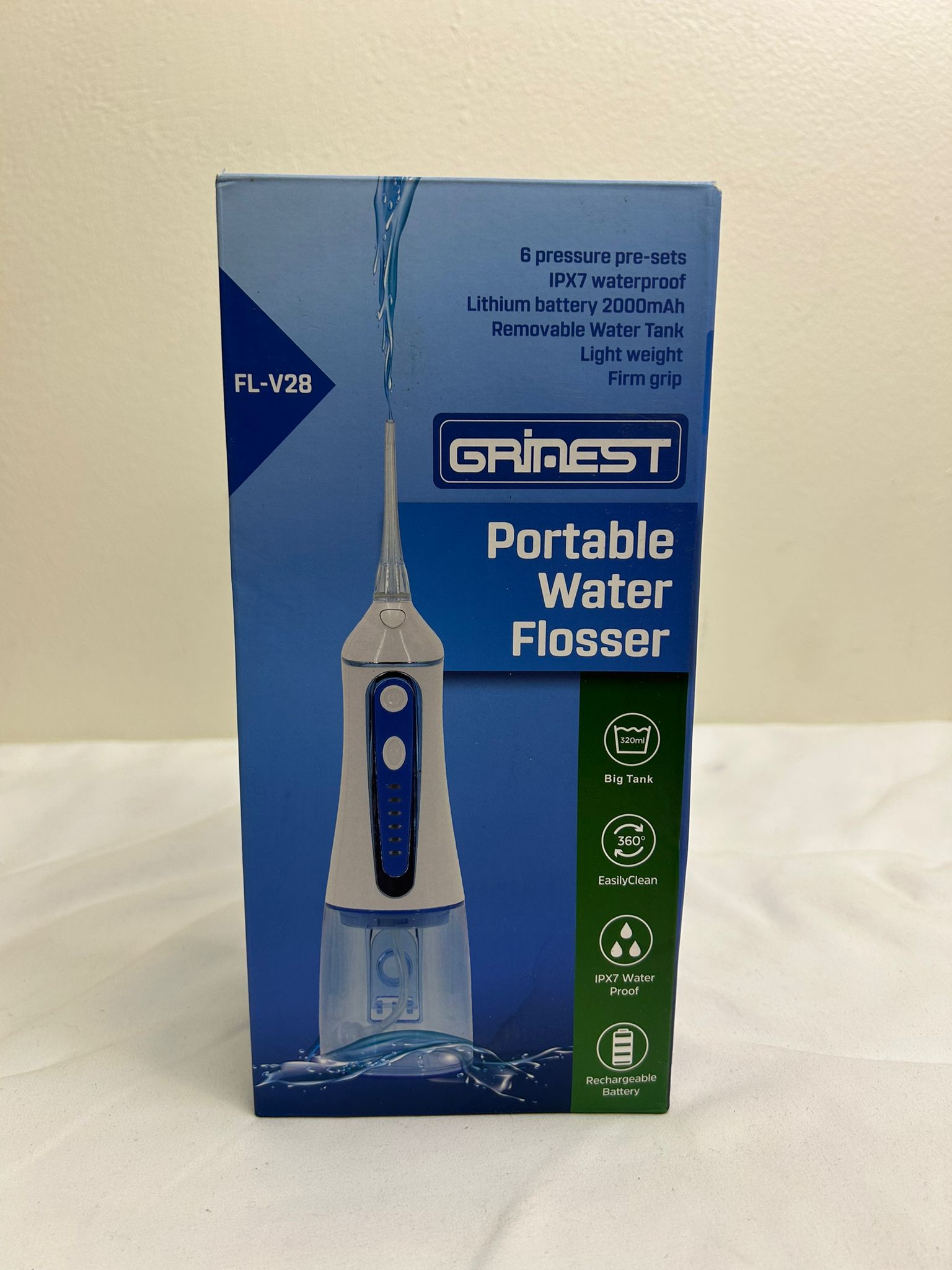 Grinest Cordless Water Dental Flosser