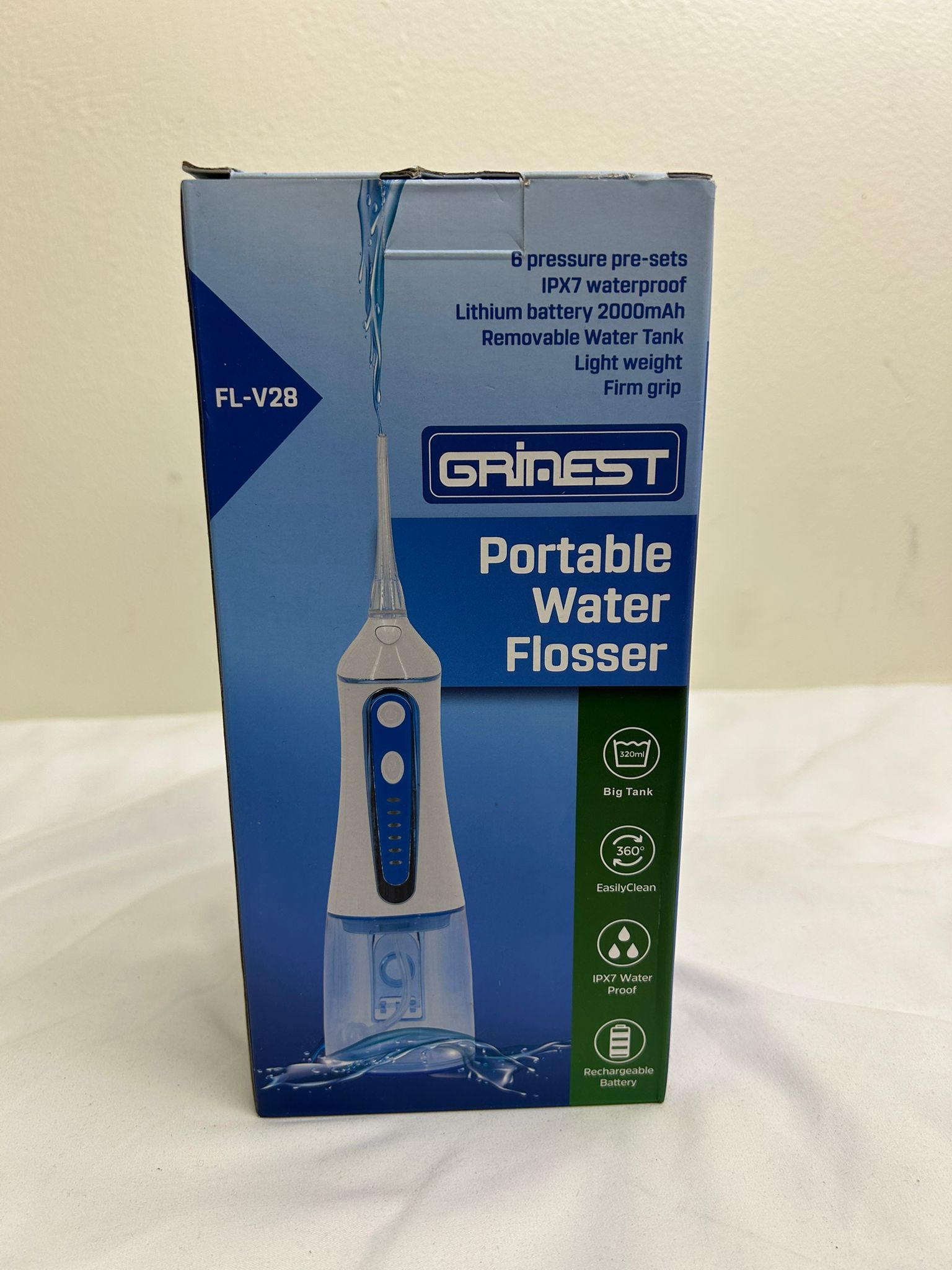 Grinest Cordless Water Dental Flosser