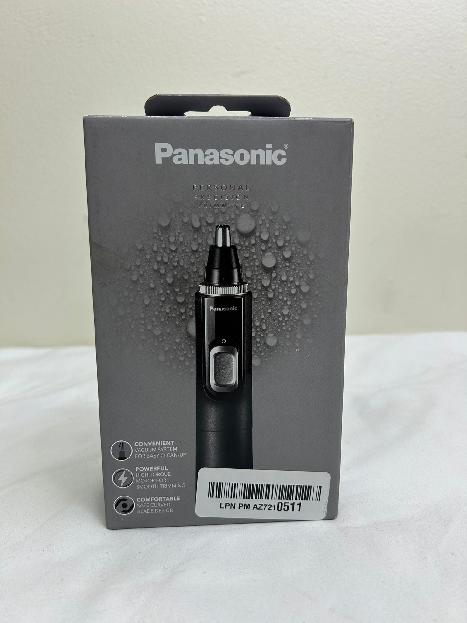 Panasonic Ear and Nose Hair Trimmer for Men with Vacuum Cleaning System