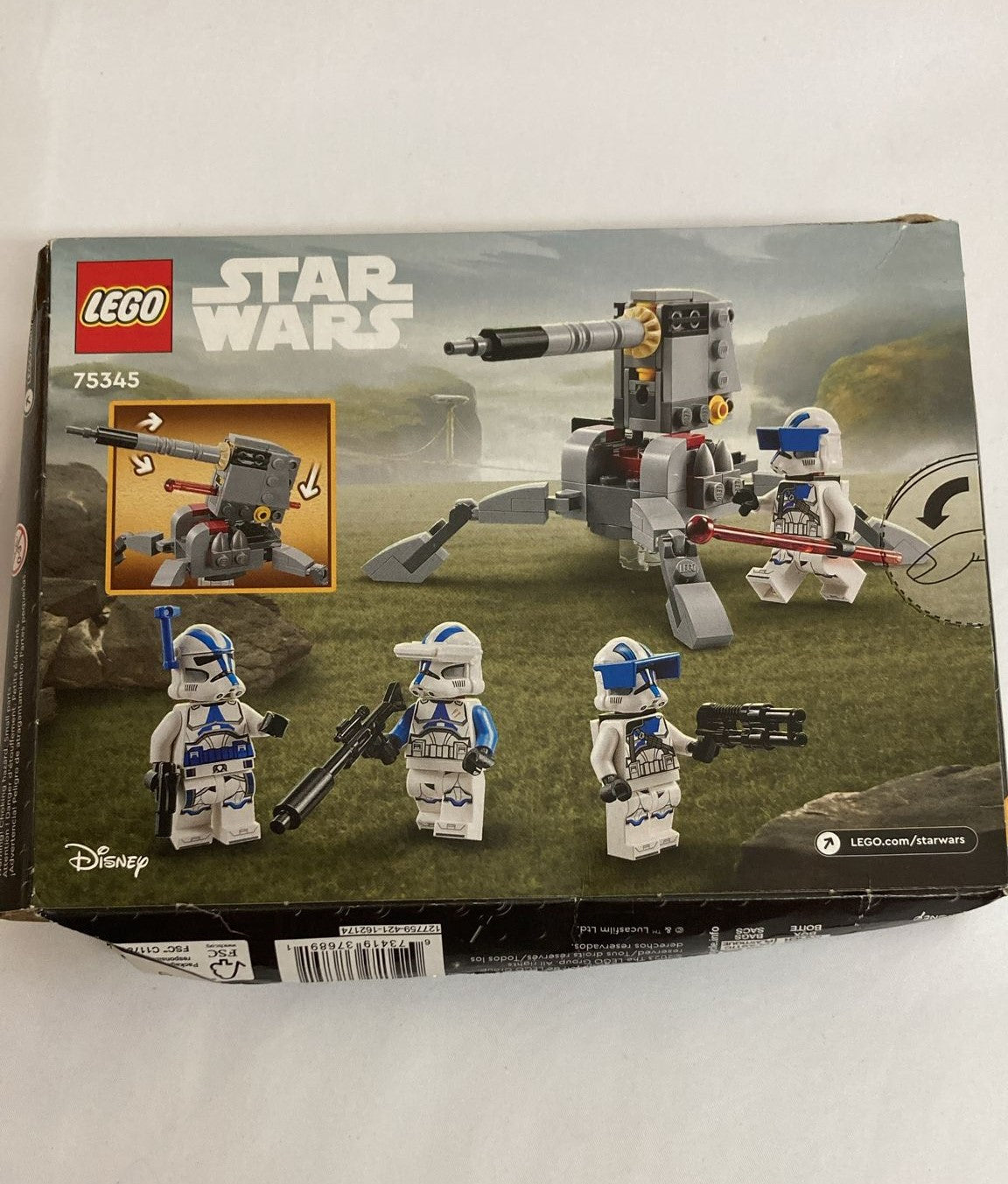 LEGO Star Wars 501st Clone Troopers Battle Pack (75345)