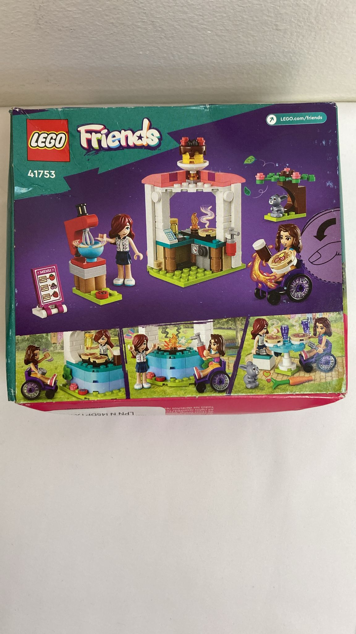 LEGO Friends Pancake Shop Pretend Building Toy (41753)