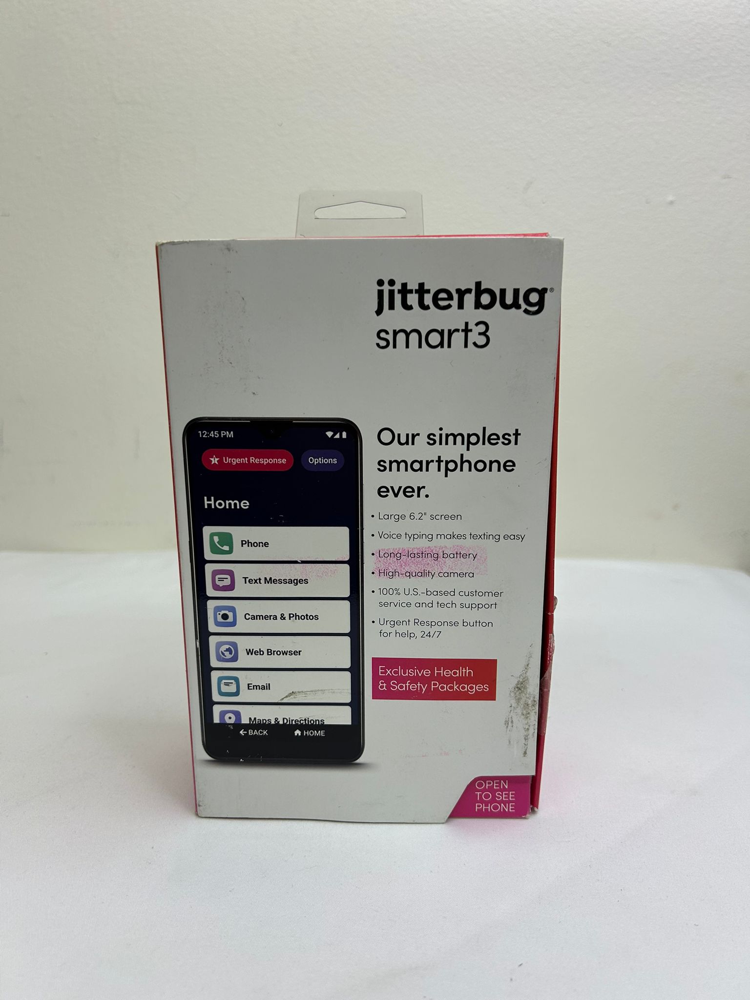 LIVELY Jitterbug Smart3 Smartphone – The Perfect Cell Phone for Seniors