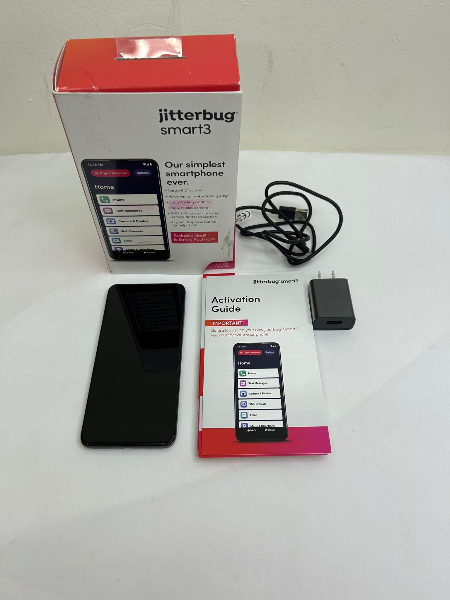 LIVELY Jitterbug Smart3 Smartphone – The Perfect Cell Phone for Seniors