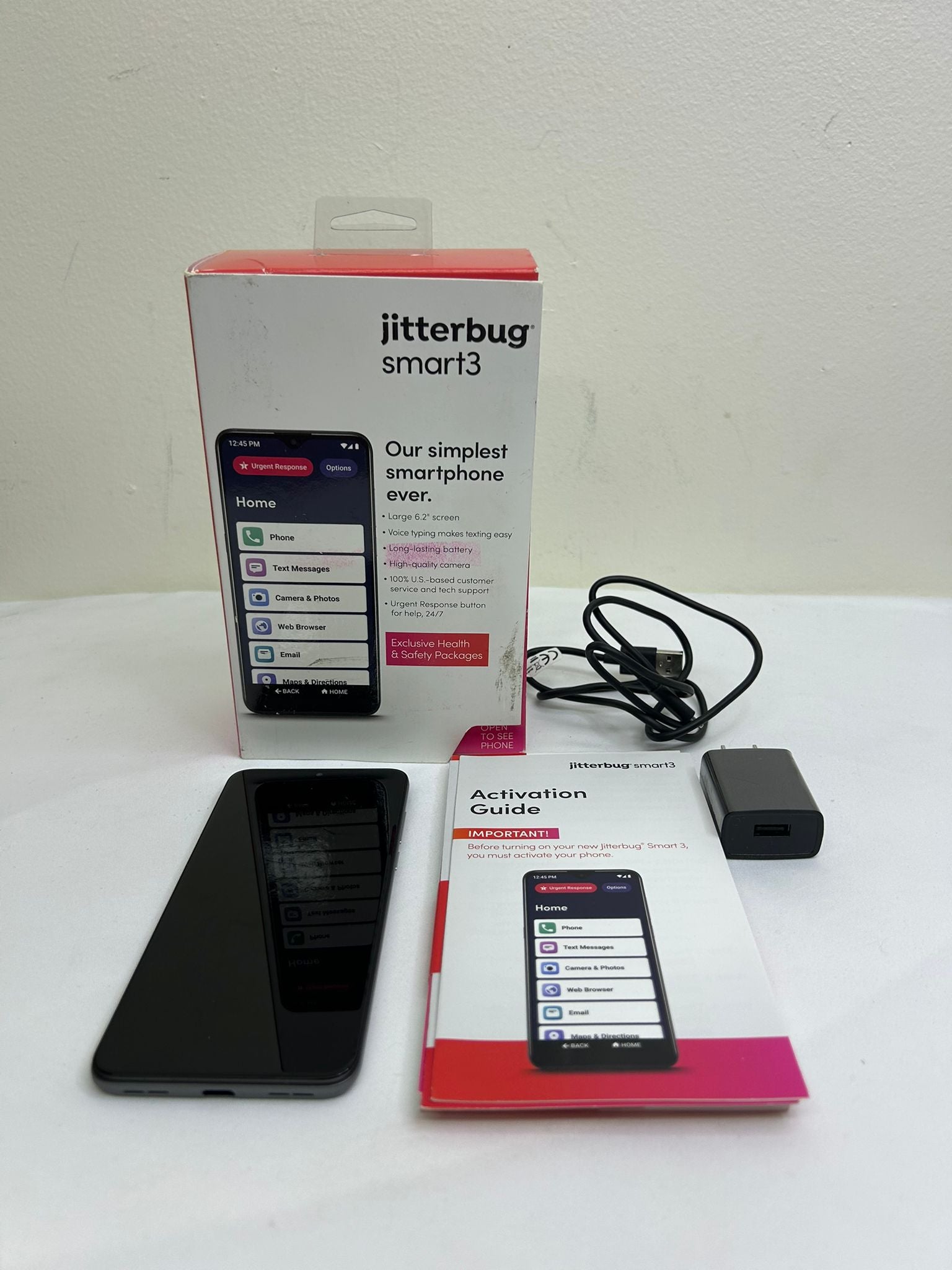 LIVELY Jitterbug Smart3 Smartphone – The Perfect Cell Phone for Seniors