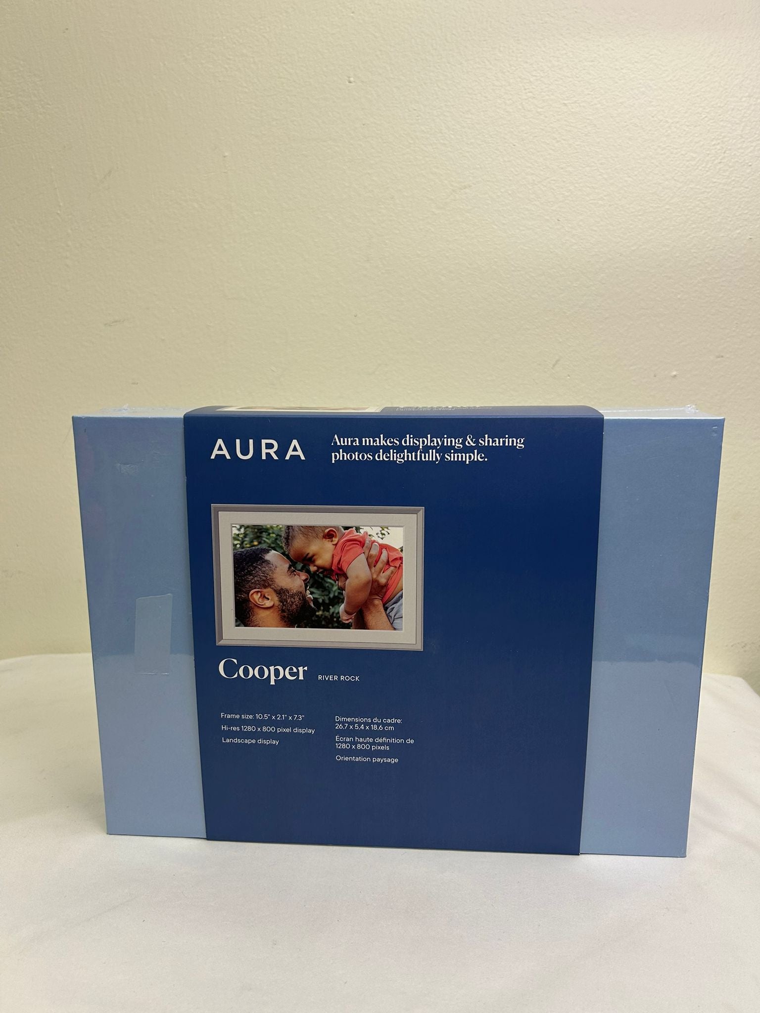 Aura Digital Photo Frame – Cooper River Rock