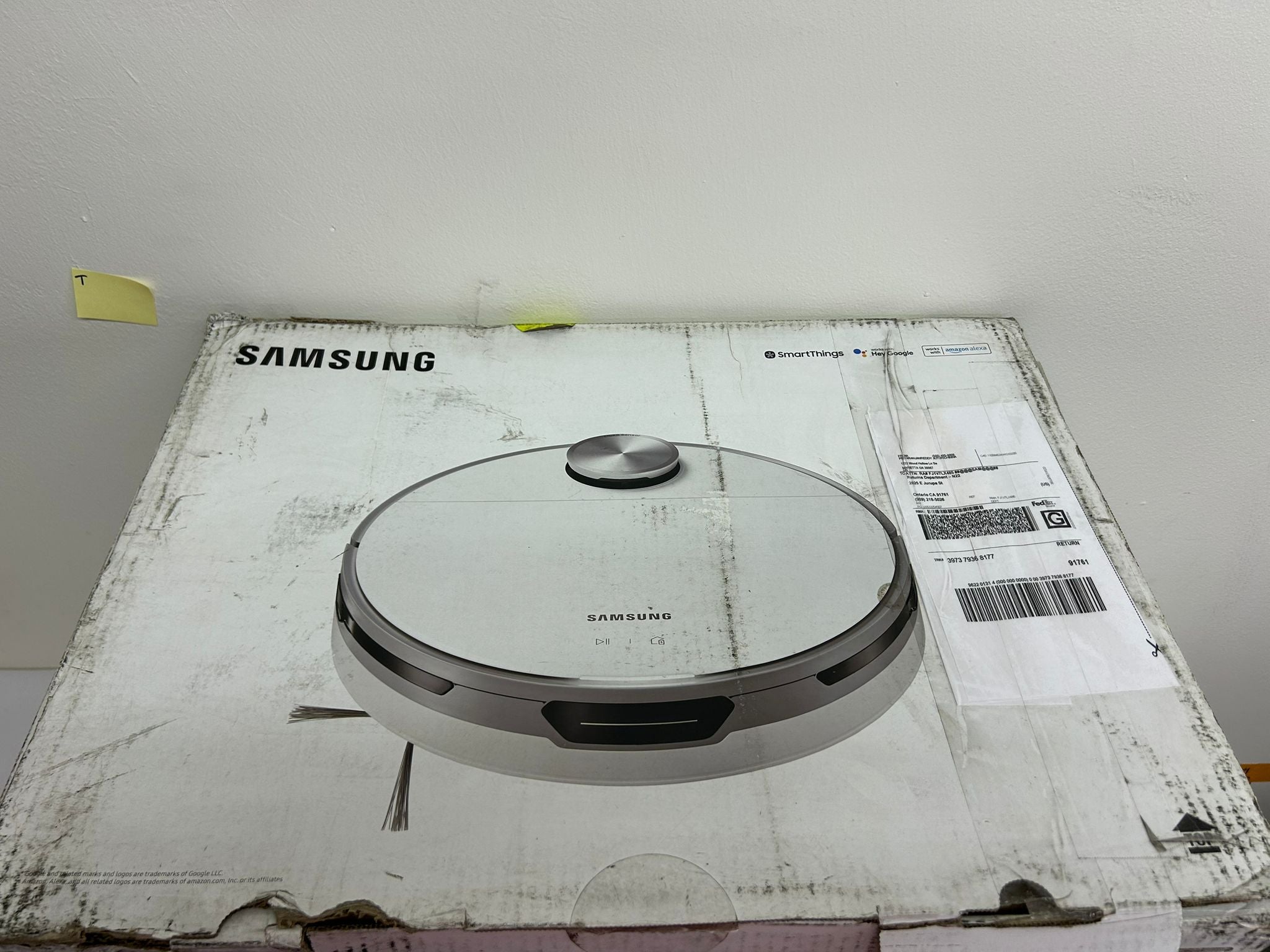 SAMSUNG Jet Bot+ Robot Vacuum Cleaner w/Clean Station (Brand New)