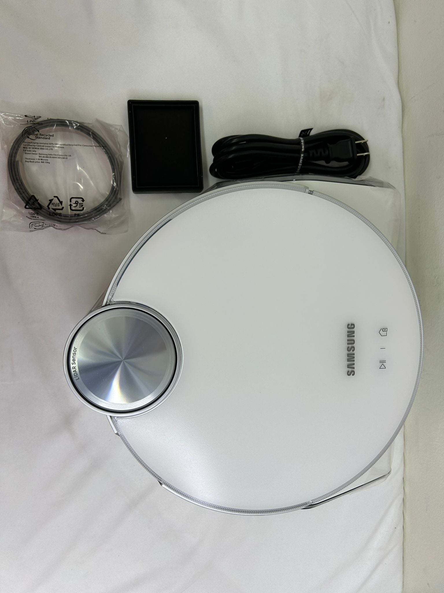 SAMSUNG Jet Bot AI+ Robot Vacuum Cleaner w/Object Recognition &amp; Clean Station