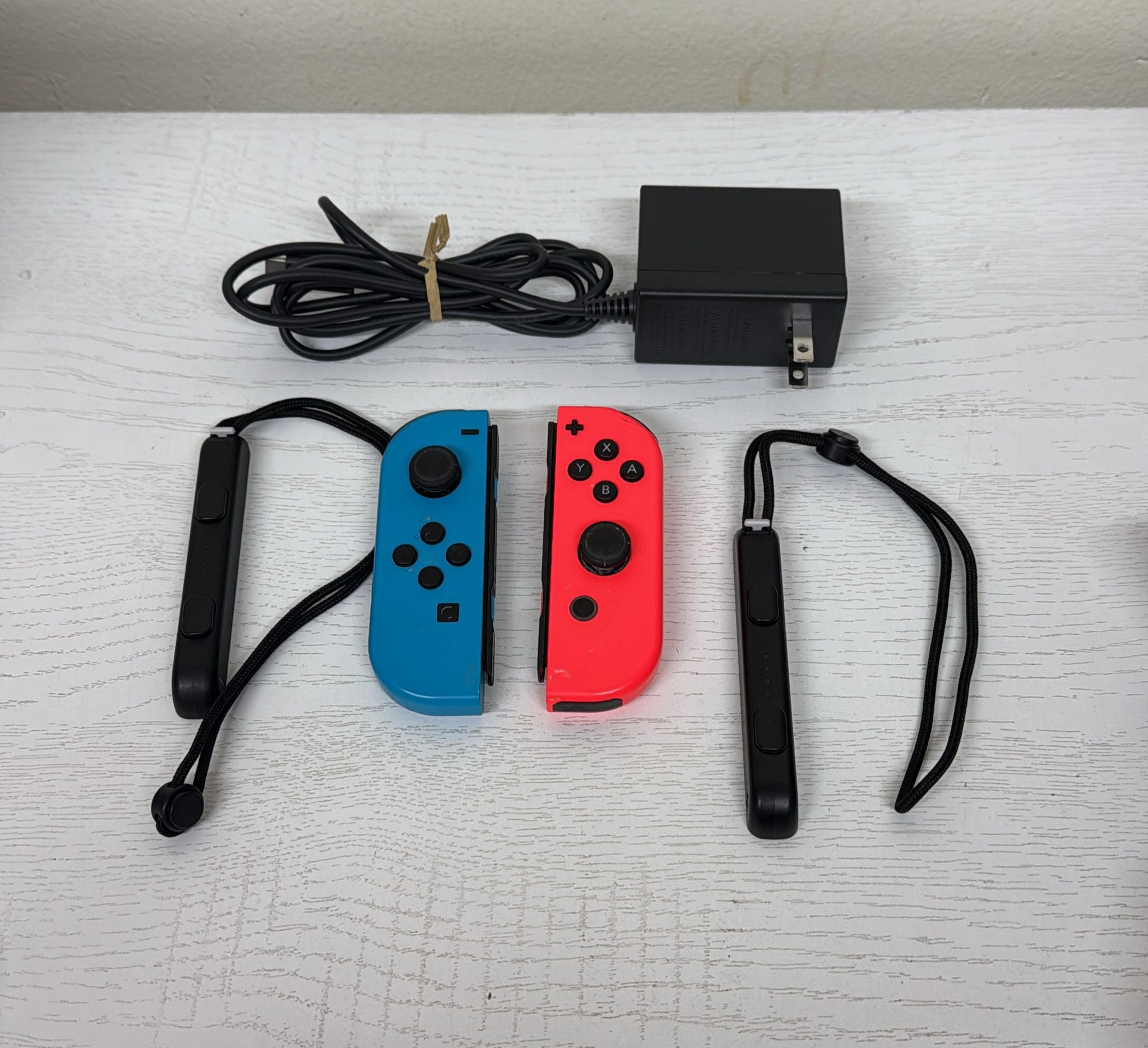 Nintendo Switch with Neon Blue and Neon Red Joy‑Con